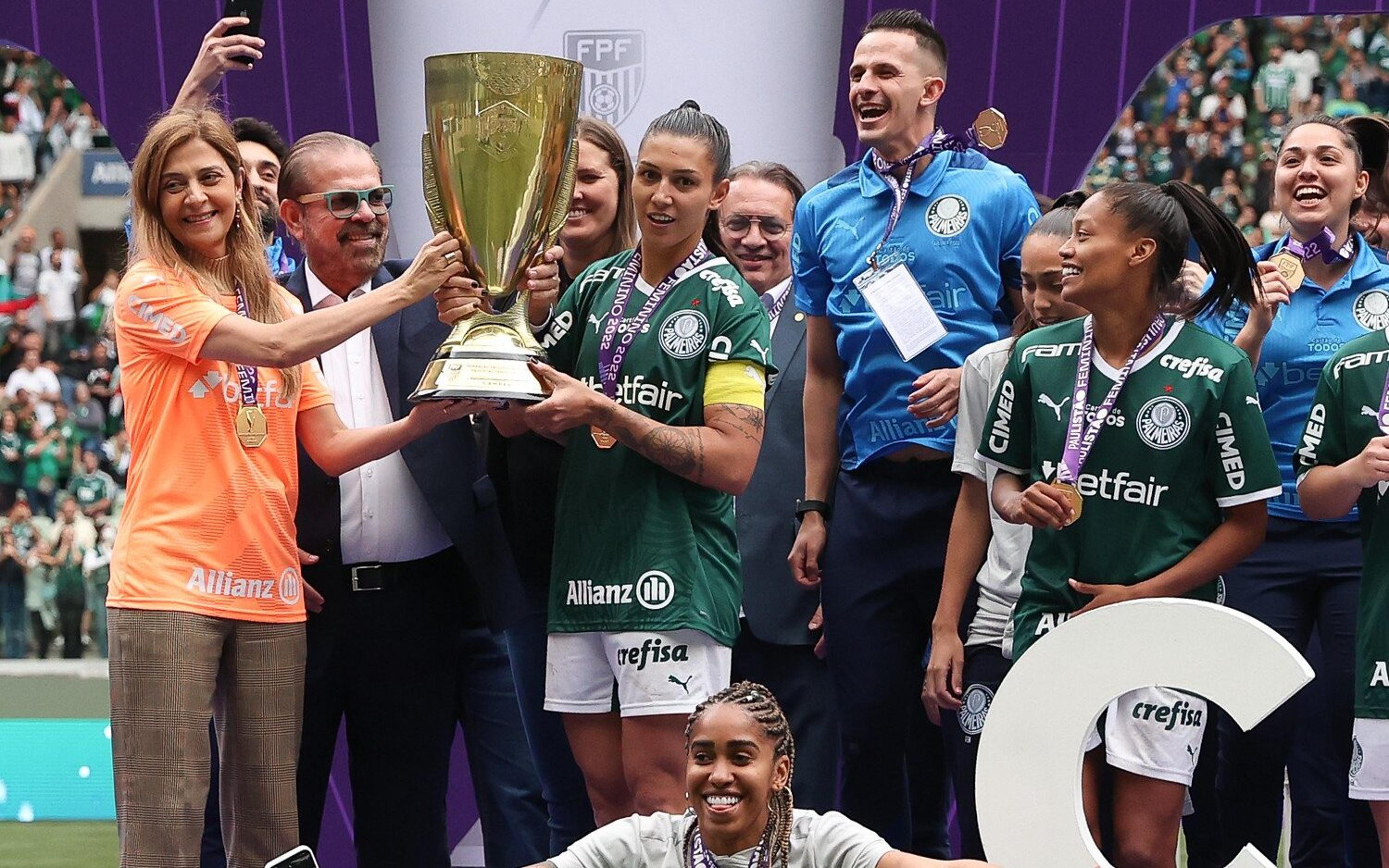 Leila Pereira viaja pra Cali para acompanhar o Palmeiras na final da Libertadores Feminina