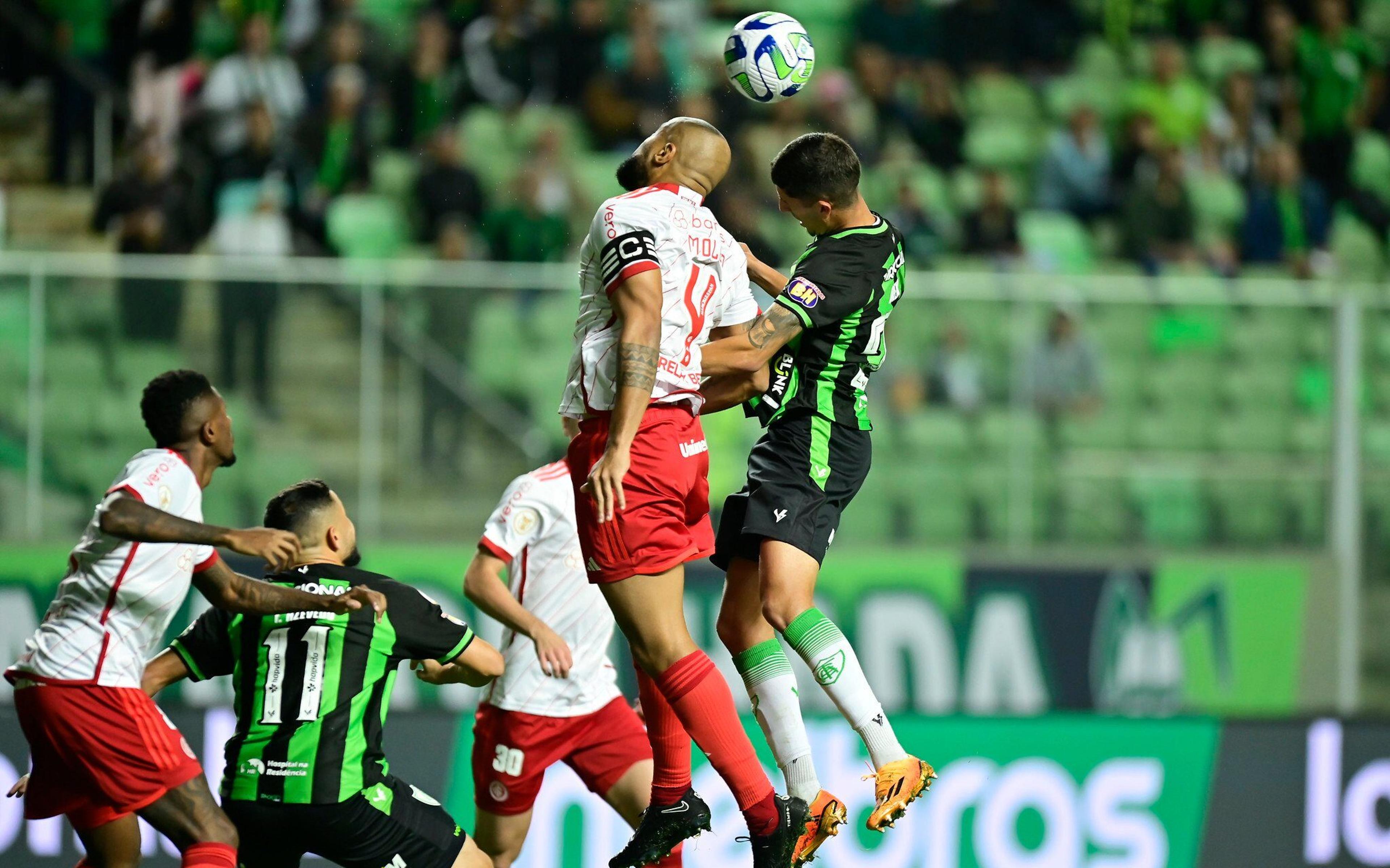 Internacional x América-MG: onde assistir ao vivo, horário e escalações do jogo pelo Brasileirão