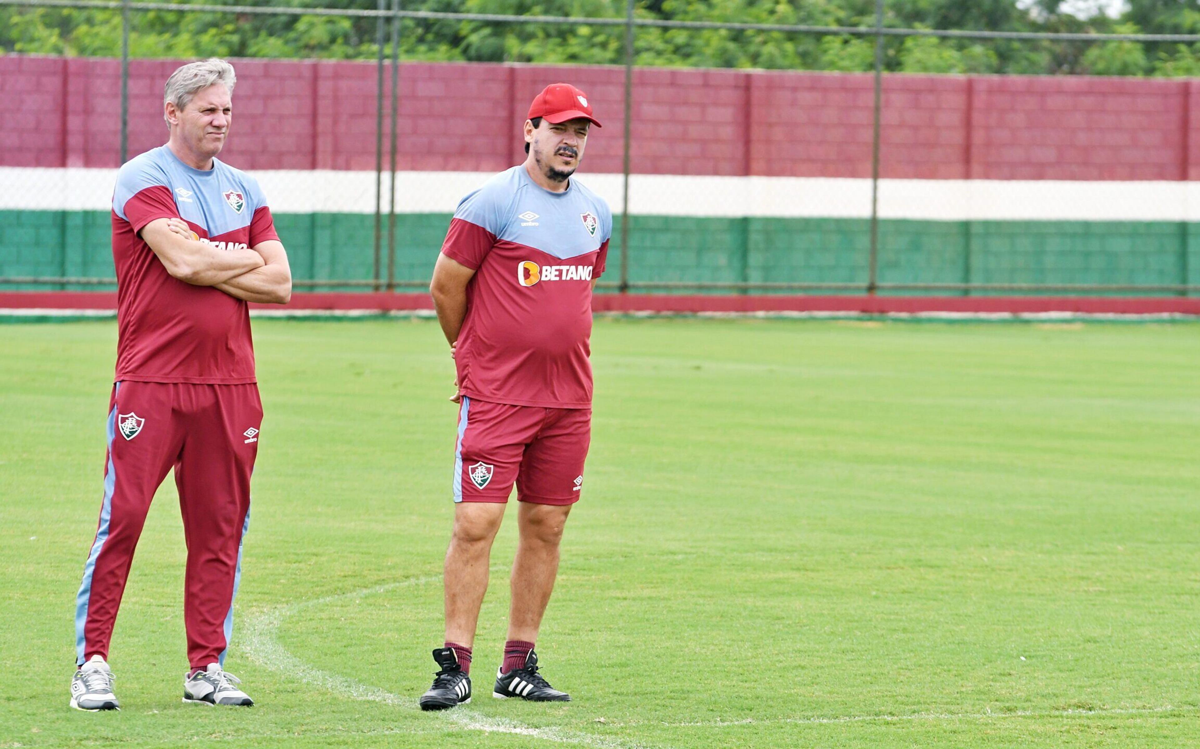 Fluminense se divide em dois grupos na semana da final da Libertadores; Fernando Diniz fica no Rio de Janeiro