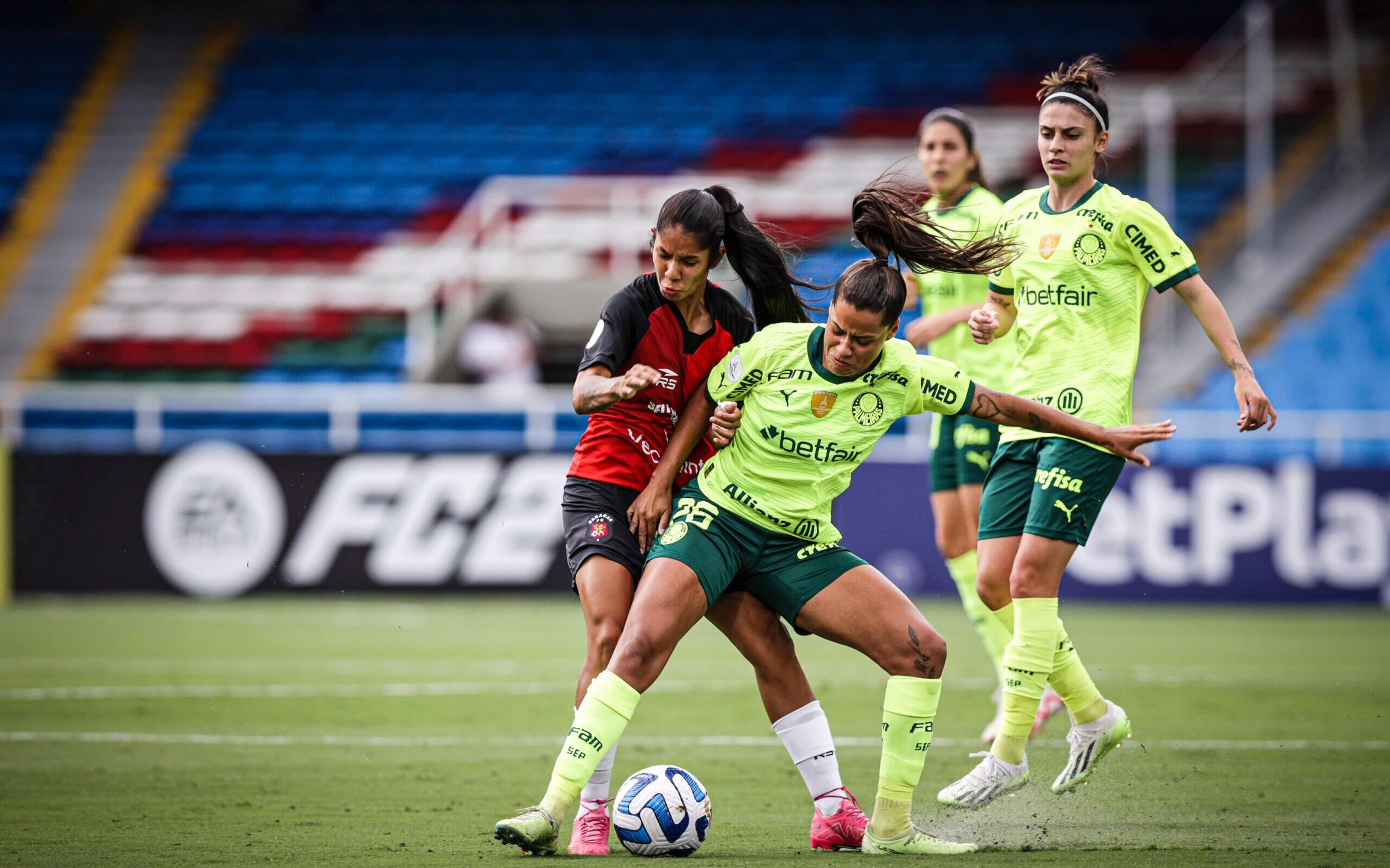 Com nova goleada, Palmeiras vence o Caracas-VEN e garante vaga na próxima fase da Libertadores Feminina