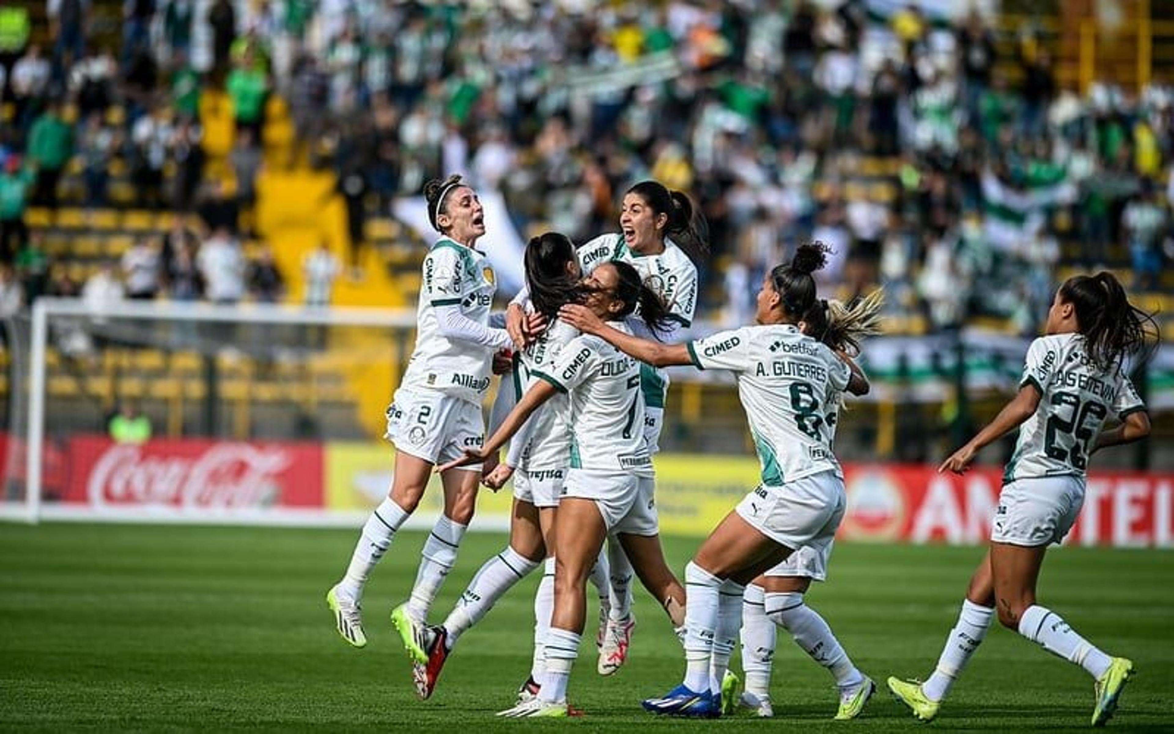 Em jogo de três viradas, Palmeiras vence Atlético Nacional e garante liderança do grupo na Libertadores Feminina