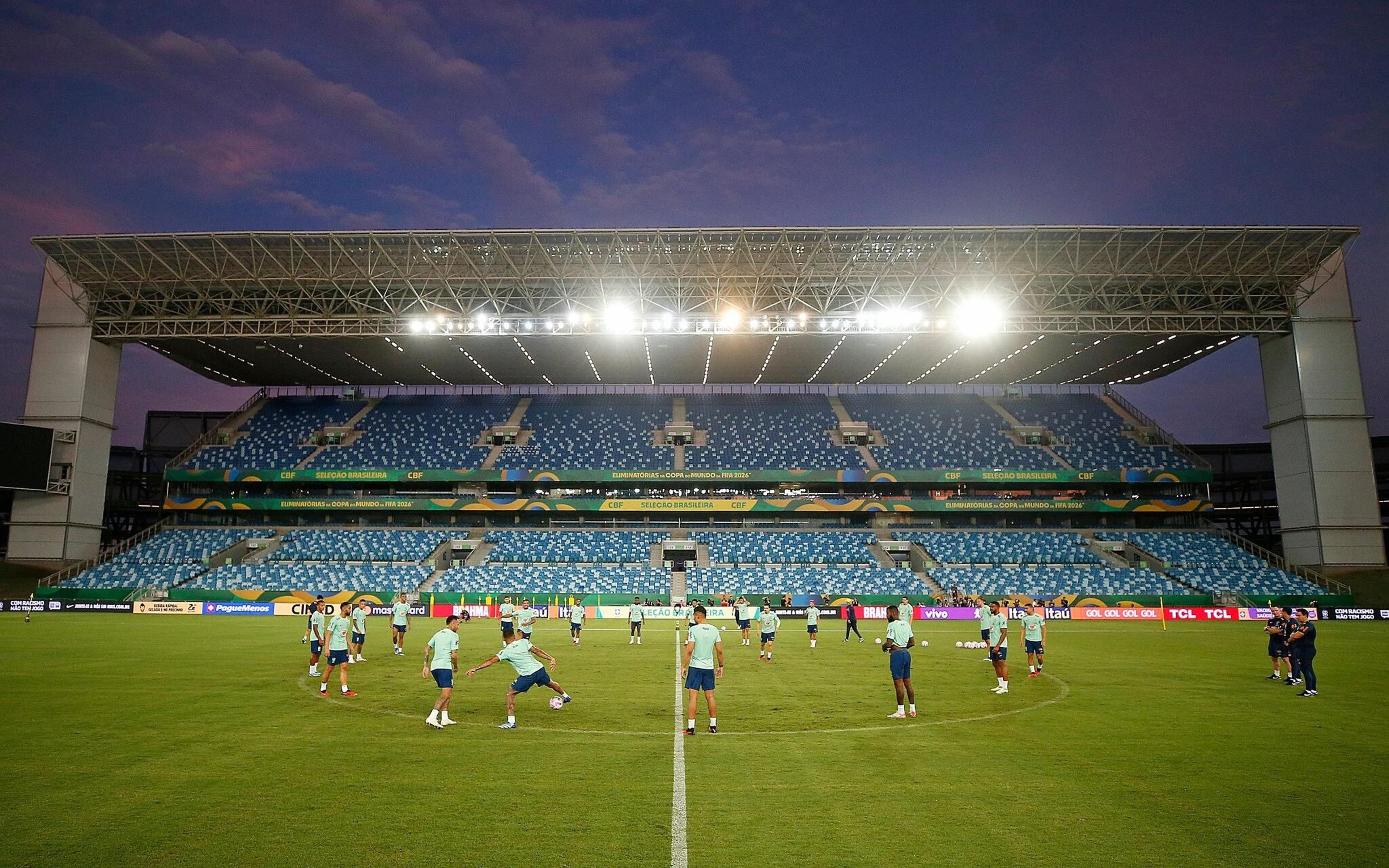 Brasil x Venezuela na Arena Pantanal tem ingressos a partir de R$ 400; confira preços