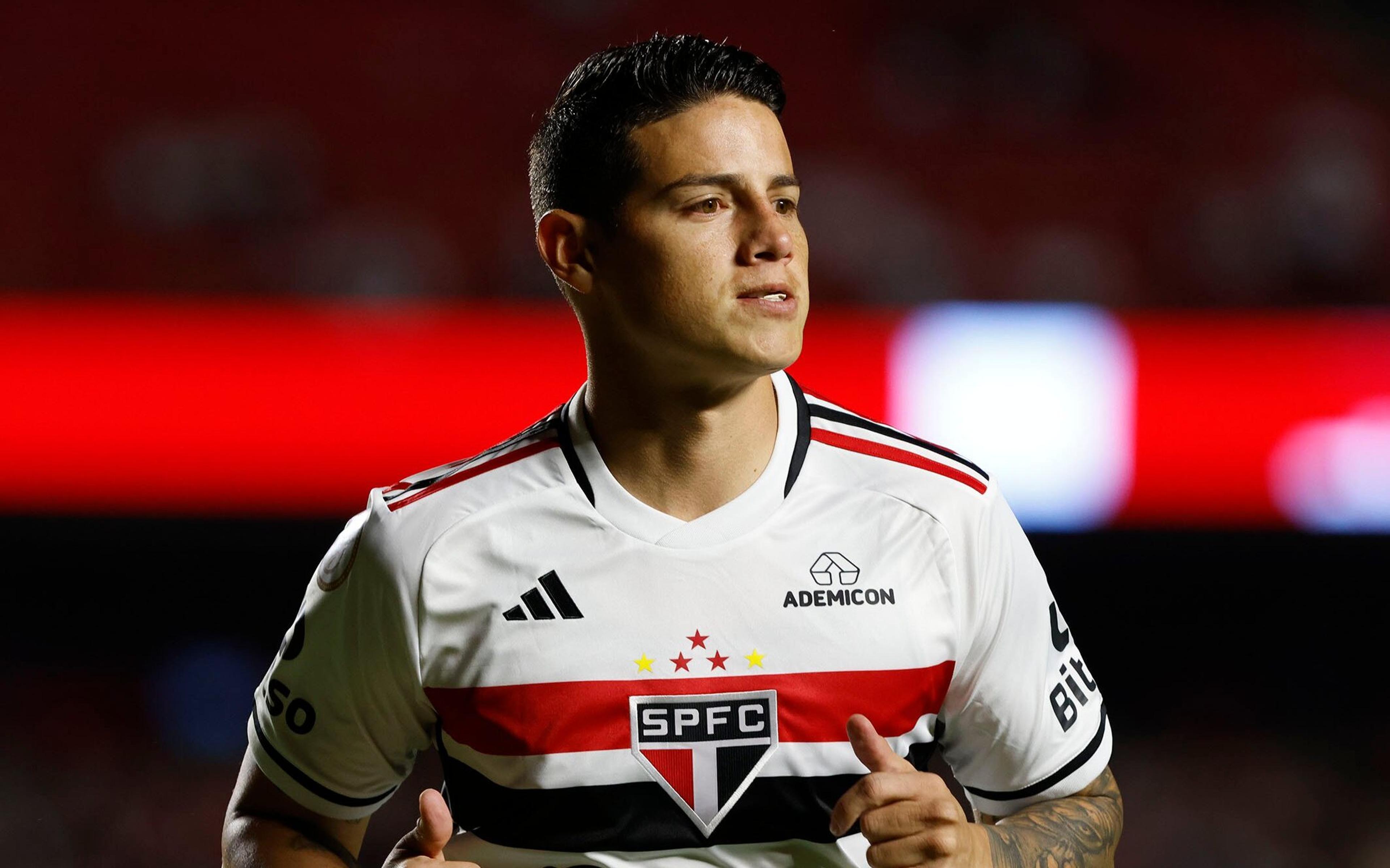 Cada vez mais adaptado, James Rodríguez pede passagem no São Paulo