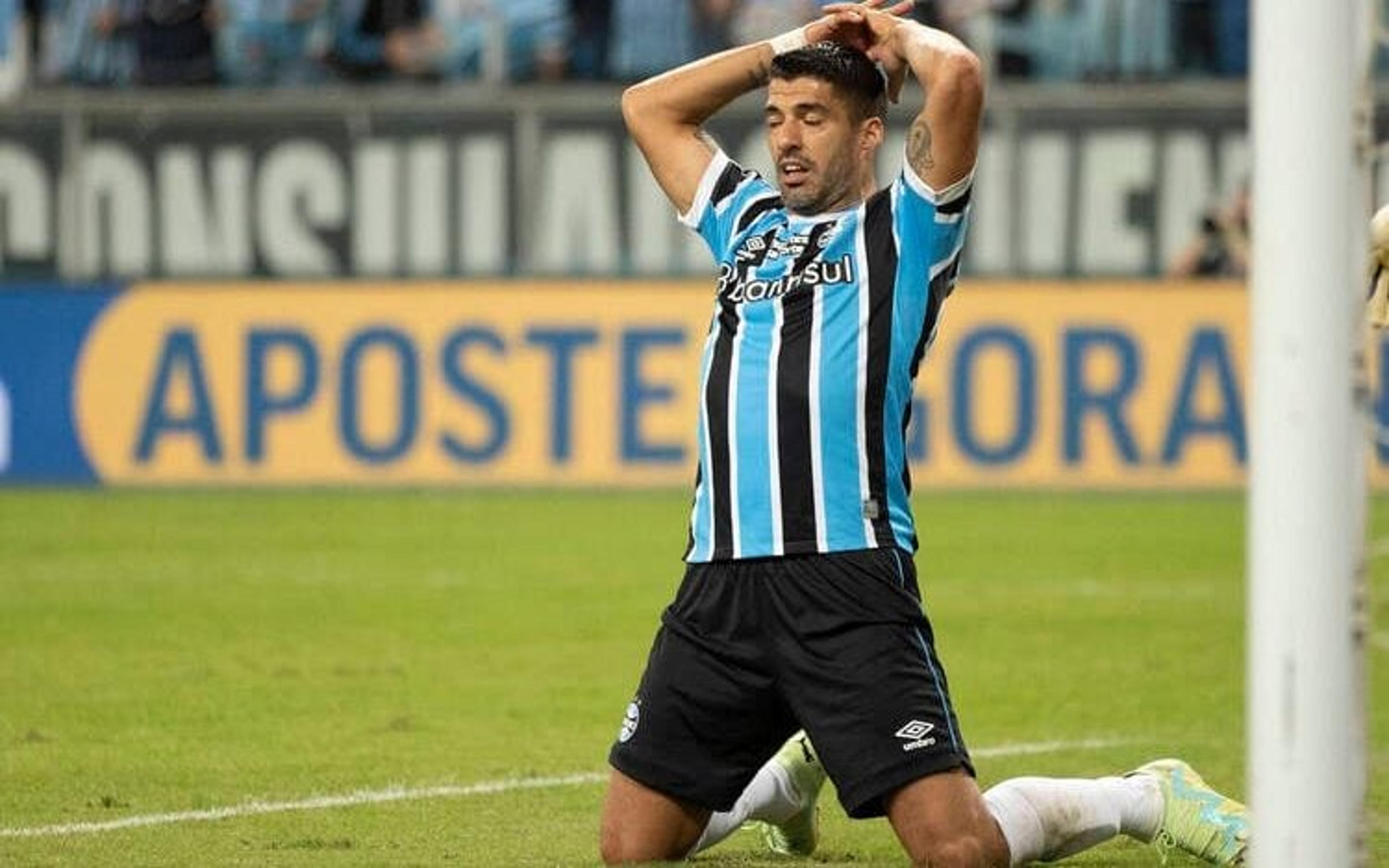 Em seu último GreNal, Suárez critica postura e concentração do Grêmio