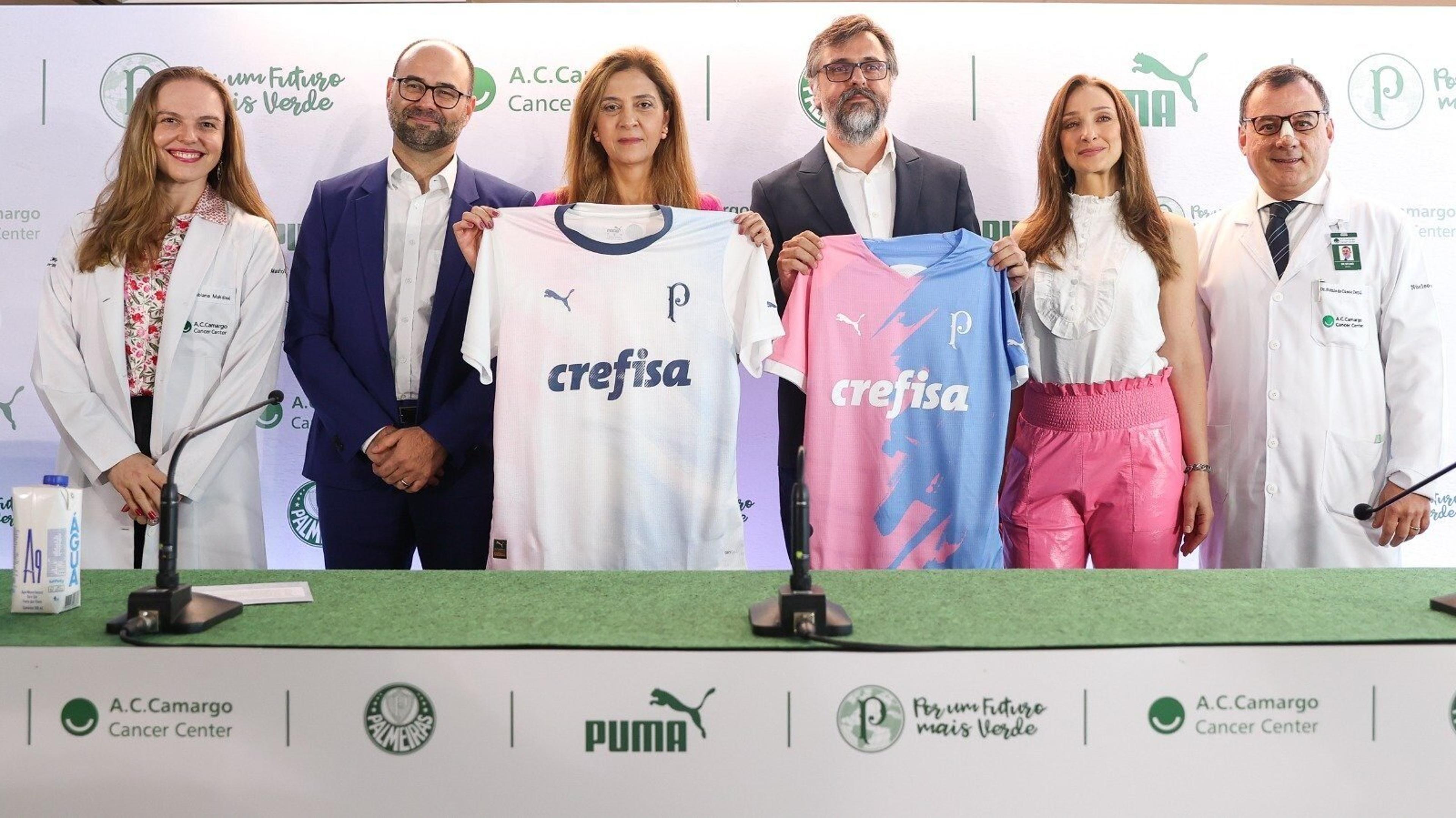 Palmeiras lança camisa especial em apoio ao outubro Rosa e o novembro azul