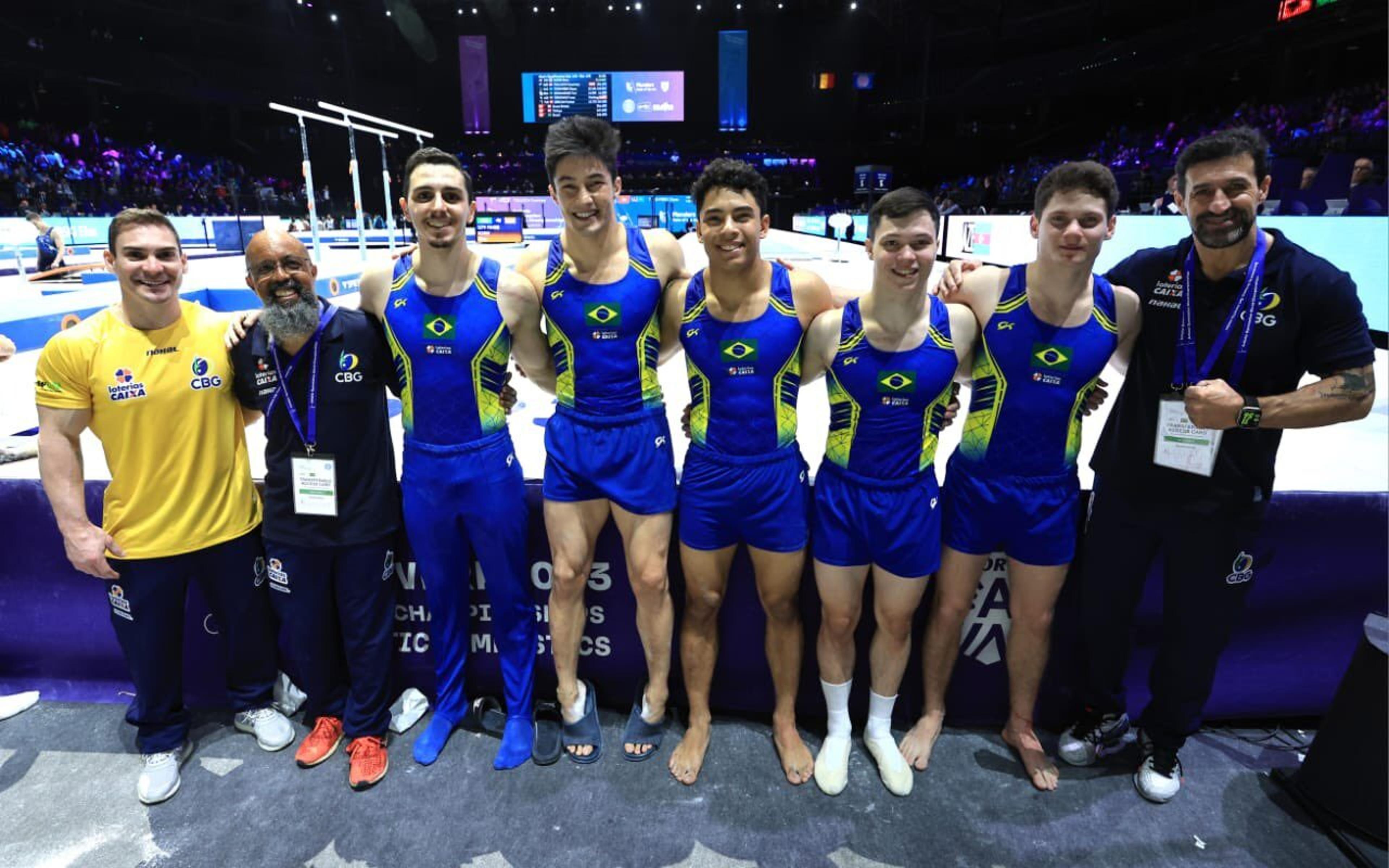 Ginástica artística: equipe masculina do Brasil não consegue vaga para os Jogos Olímpicos de Paris