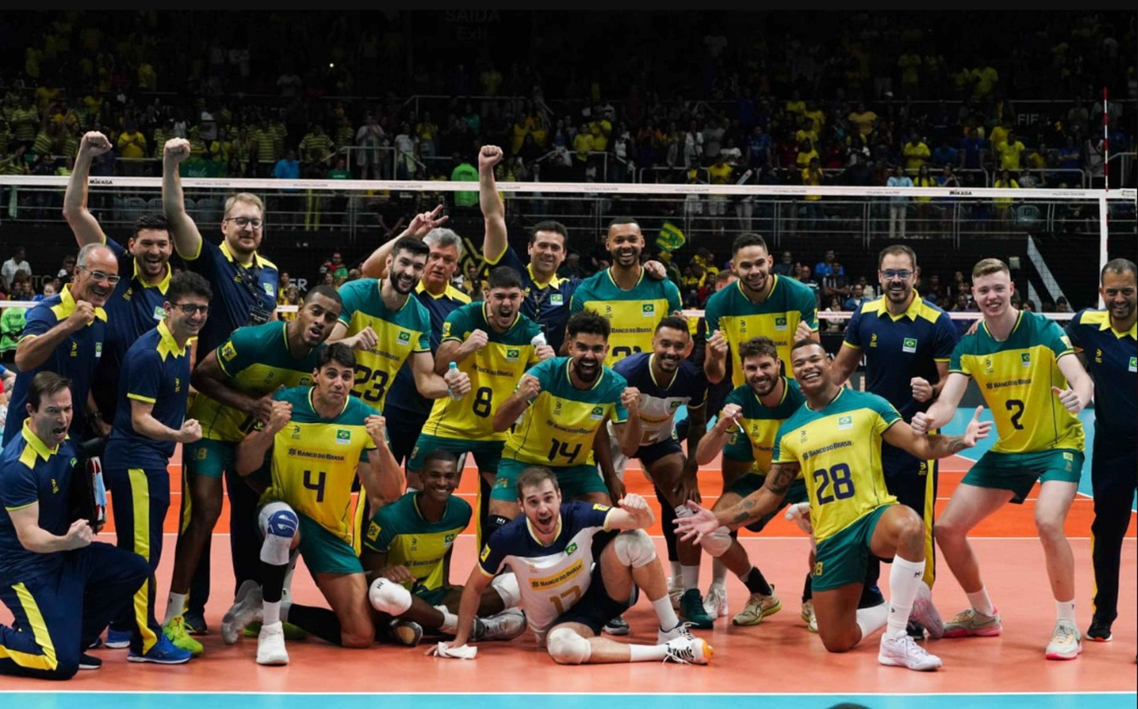 Brasil x Cuba na Liga das Nações de Vôlei: veja horário e onde assistir ao jogo