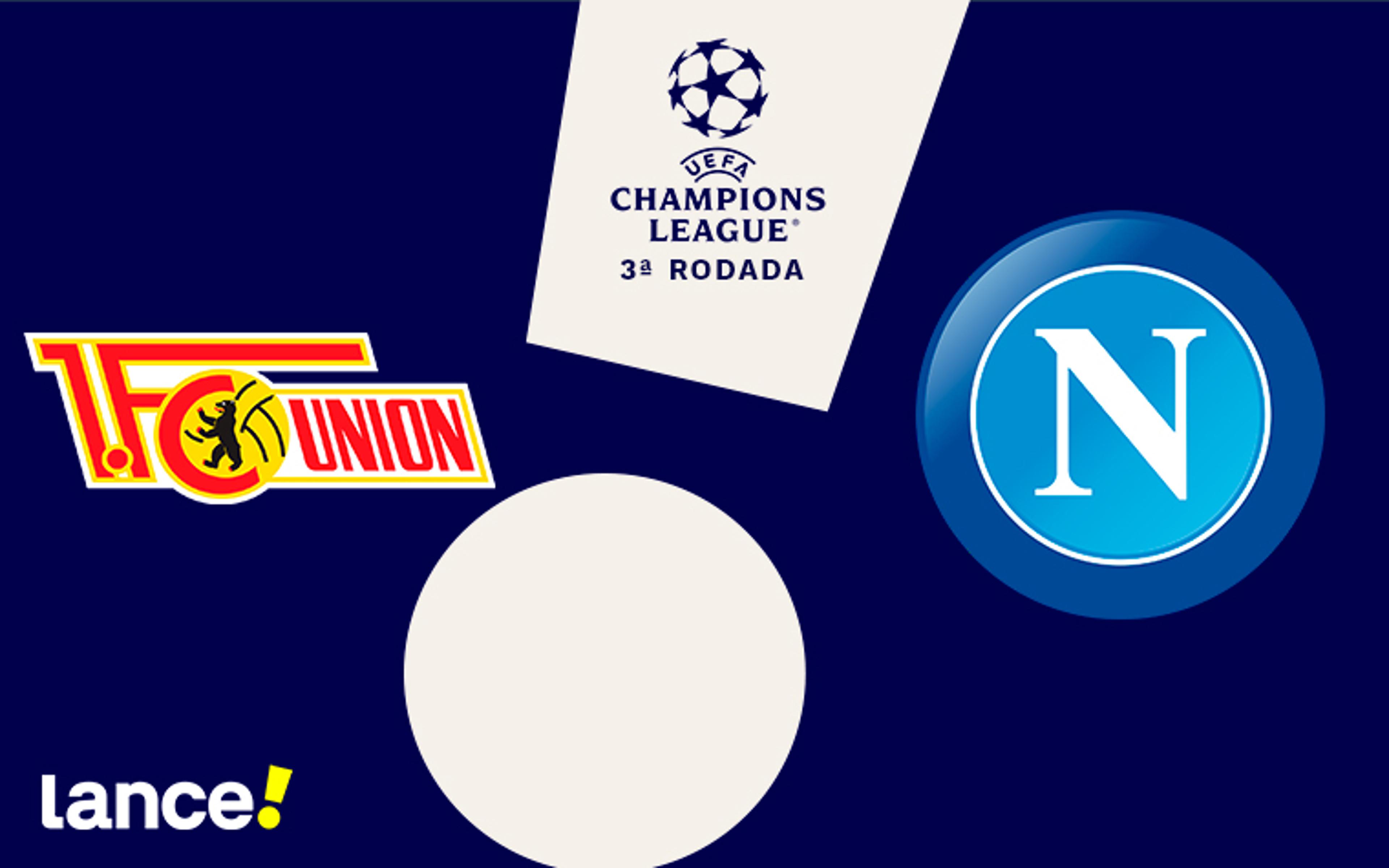 Union Berlin x Napoli: onde assistir ao vivo e horário do jogo pela Champions League