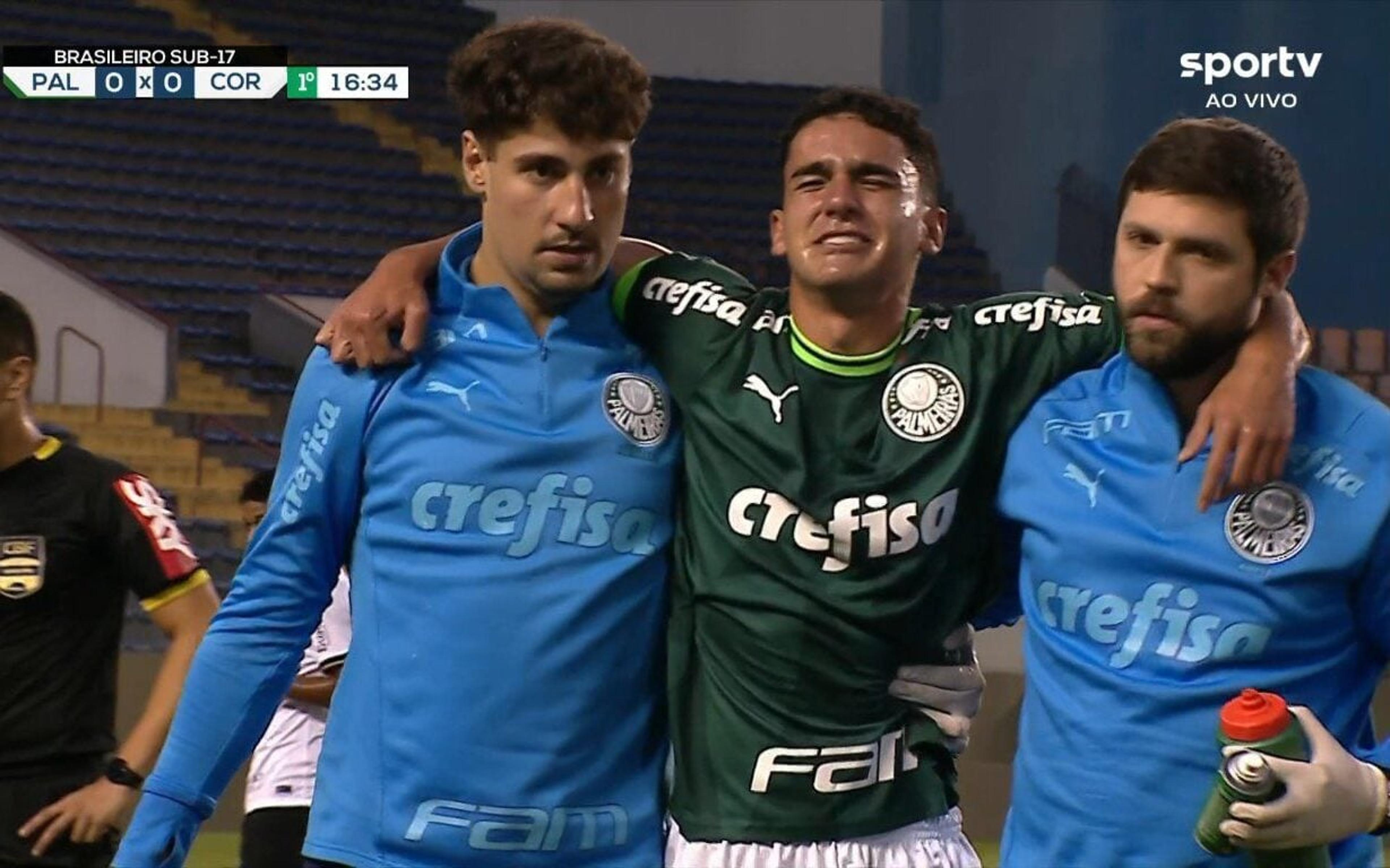 Joia do Palmeiras sofre lesão no joelho e terá que passar por nova cirurgia