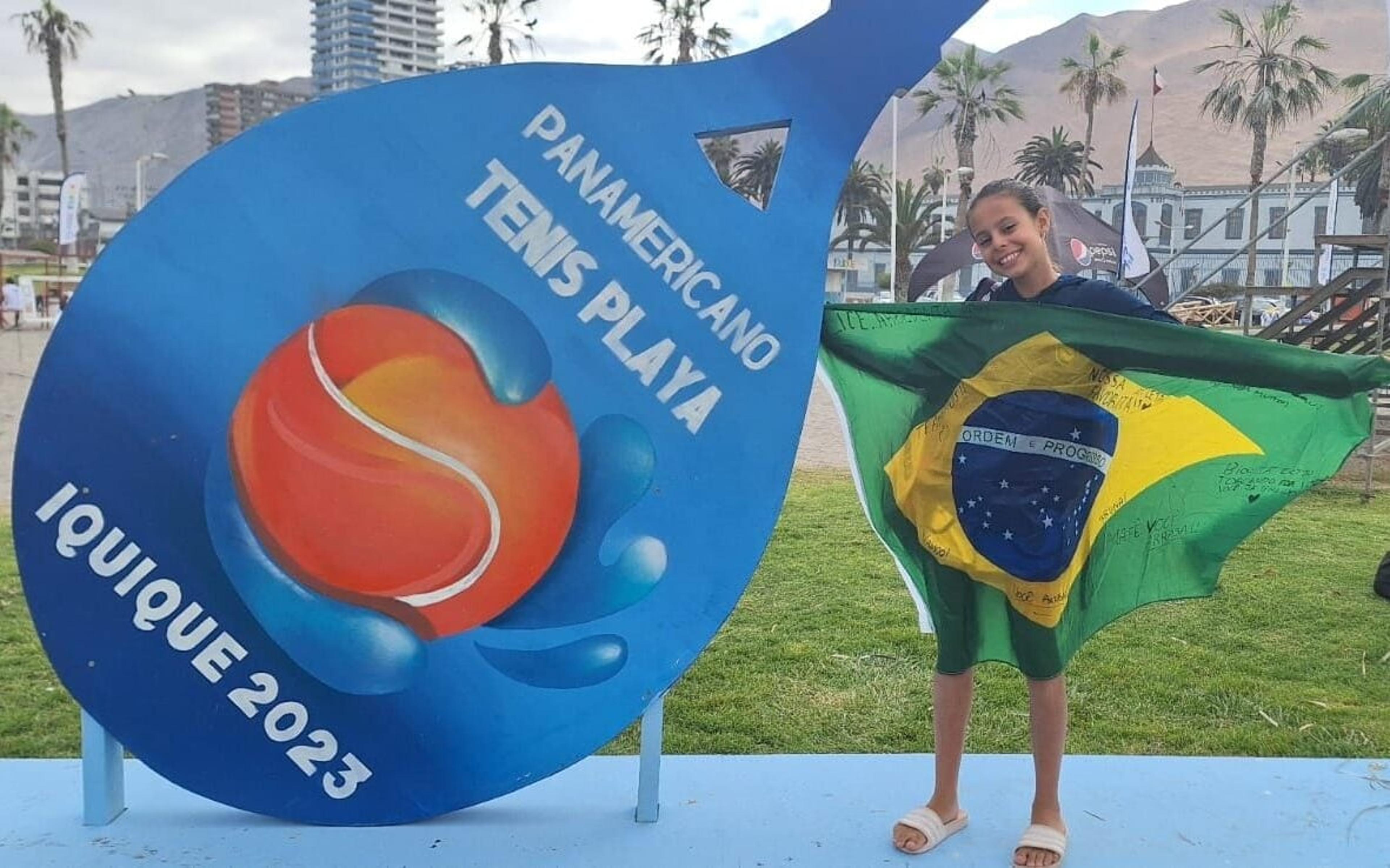 Atleta de Indaiatuba (SP), vai às quartas no Pan-Americano juvenil de Beach Tennis no Chile