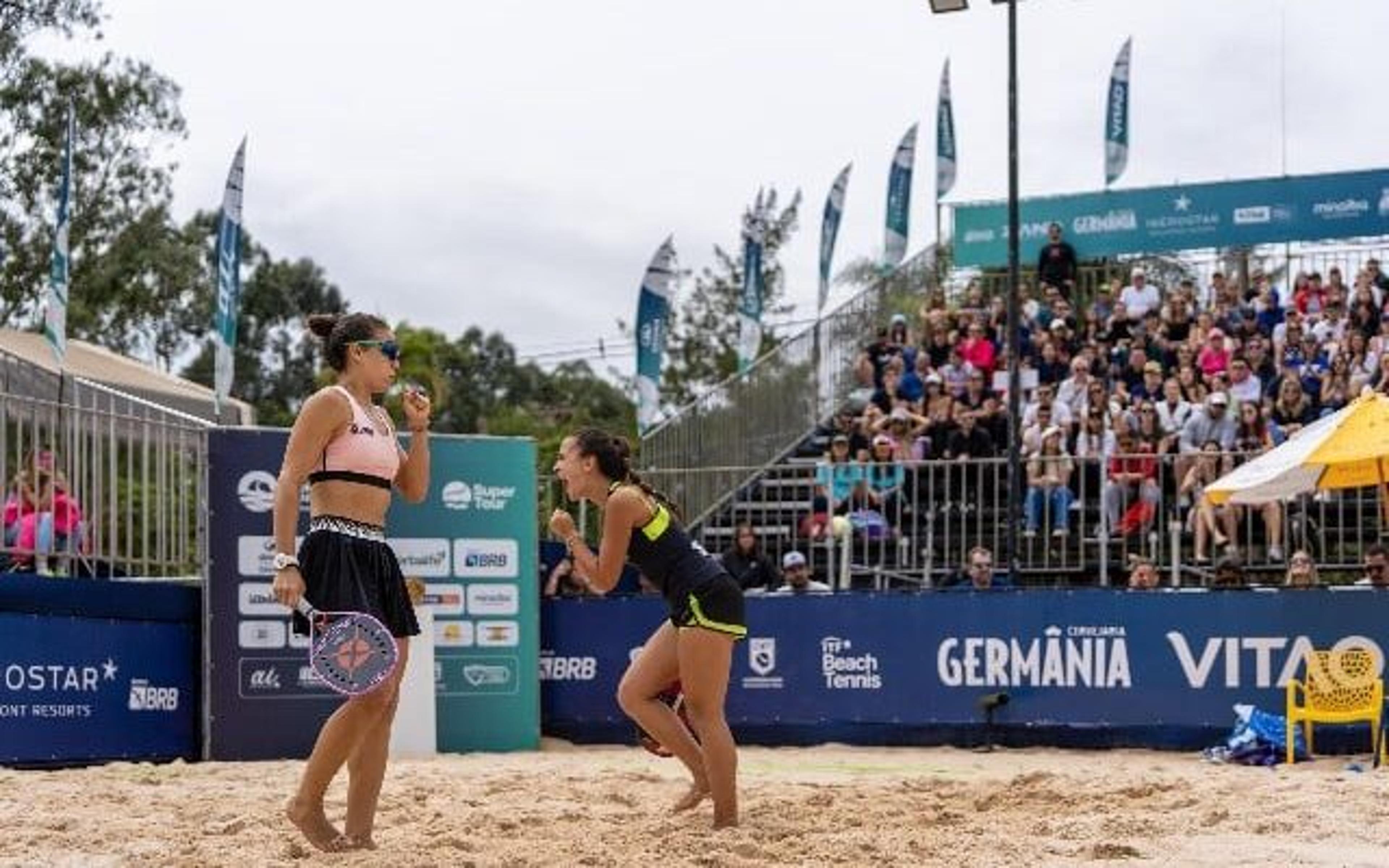 Vitória Marchezini e Sophia Chow alcançam a final do Sand Series de Valinhos