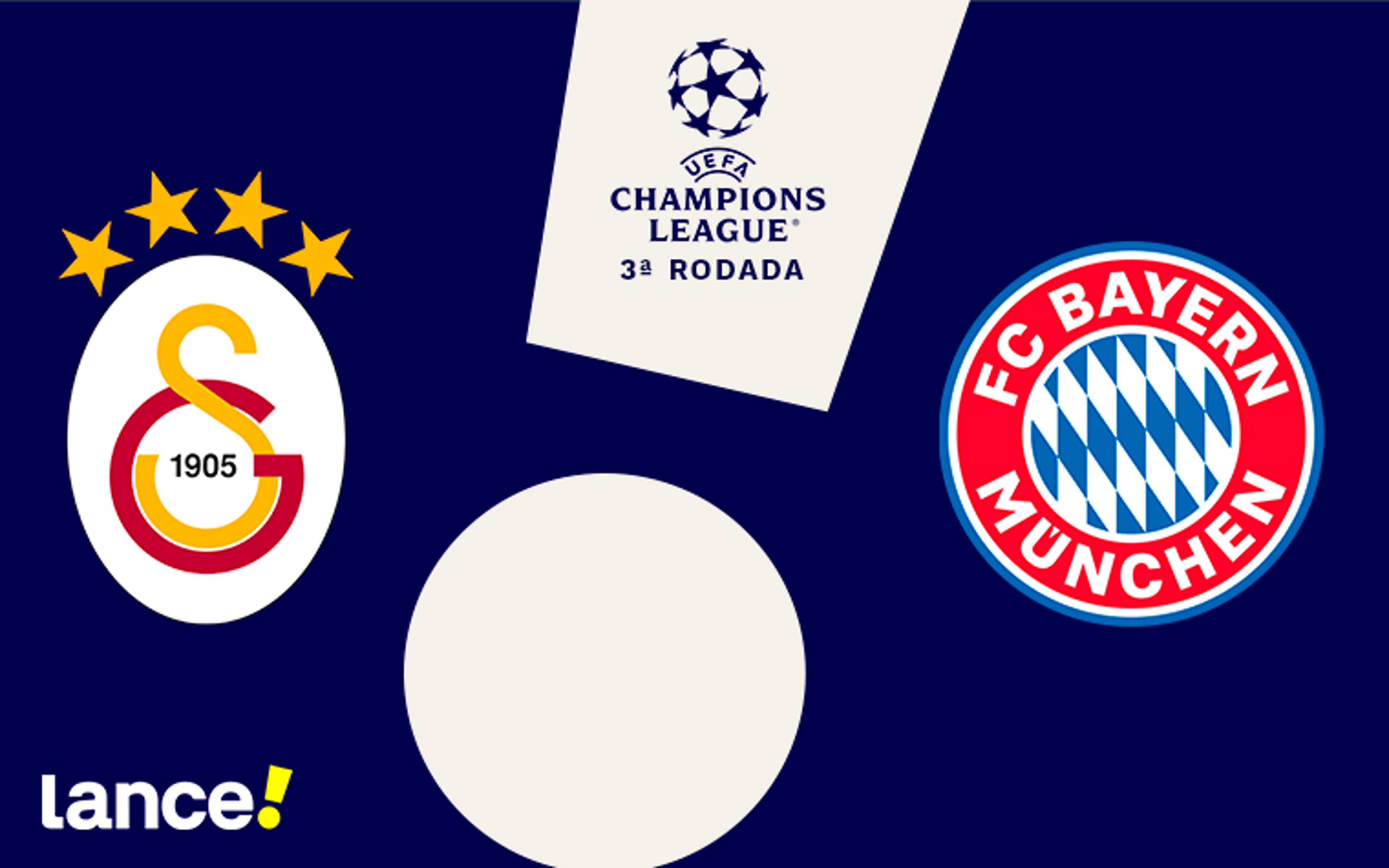 Galatasaray x Bayern de Munique: onde assistir horário e prováveis escalações do jogo pela Champions League