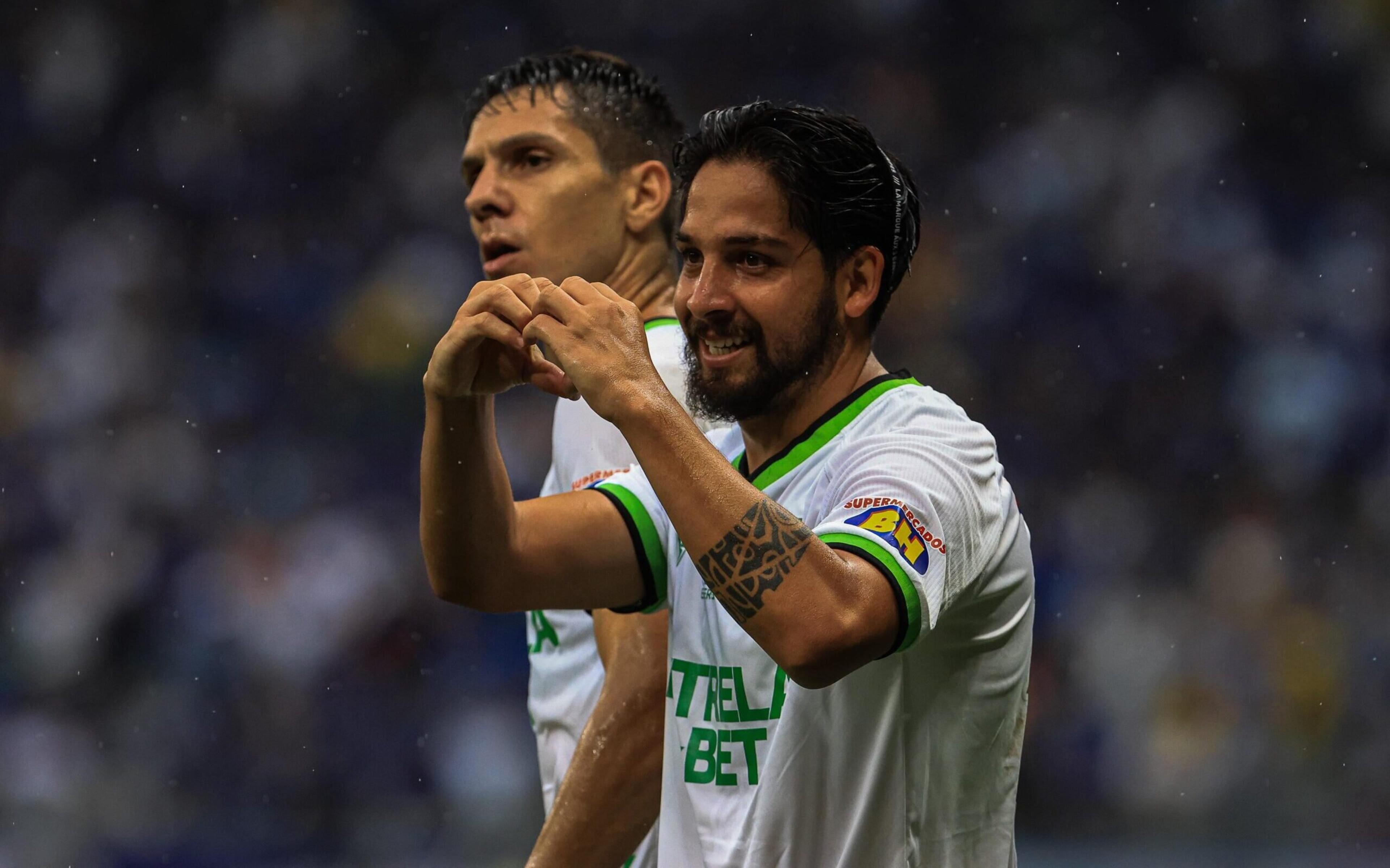 Martín Benítez, do América-MG, fala sobre gol no clássico contra o Cruzeiro: ‘Precisando para ganhar confiança’