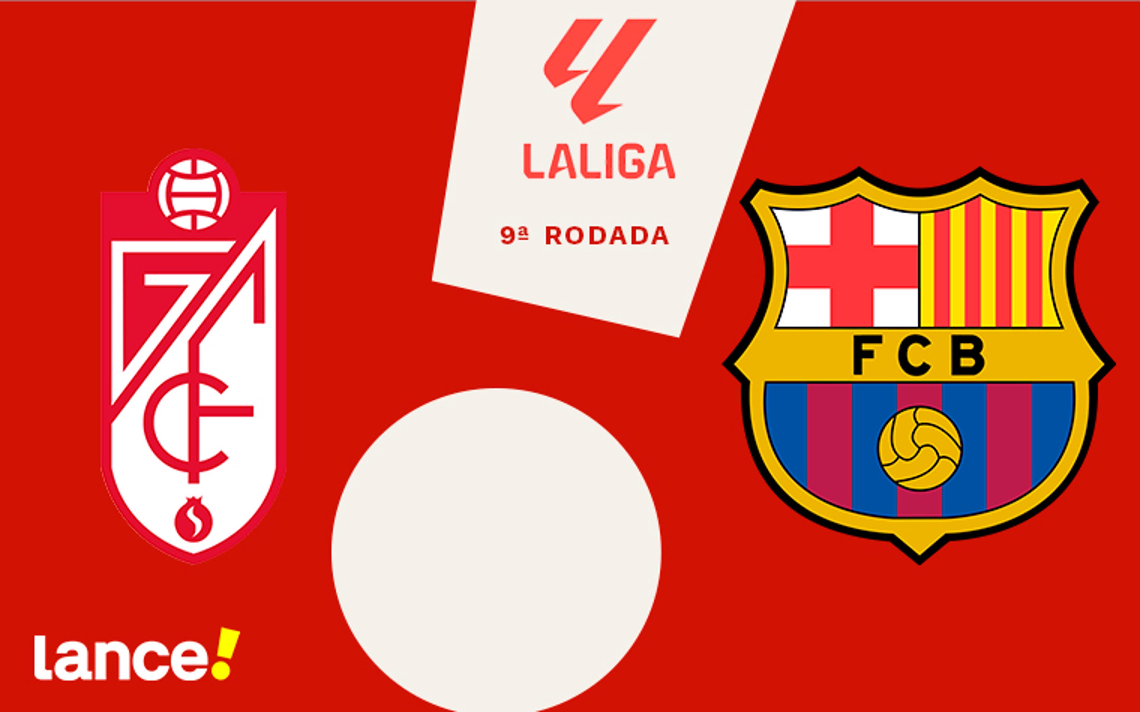 Granada x Barcelona: onde assistir, horário e escalações do jogo pelo Campeonato Espanhol