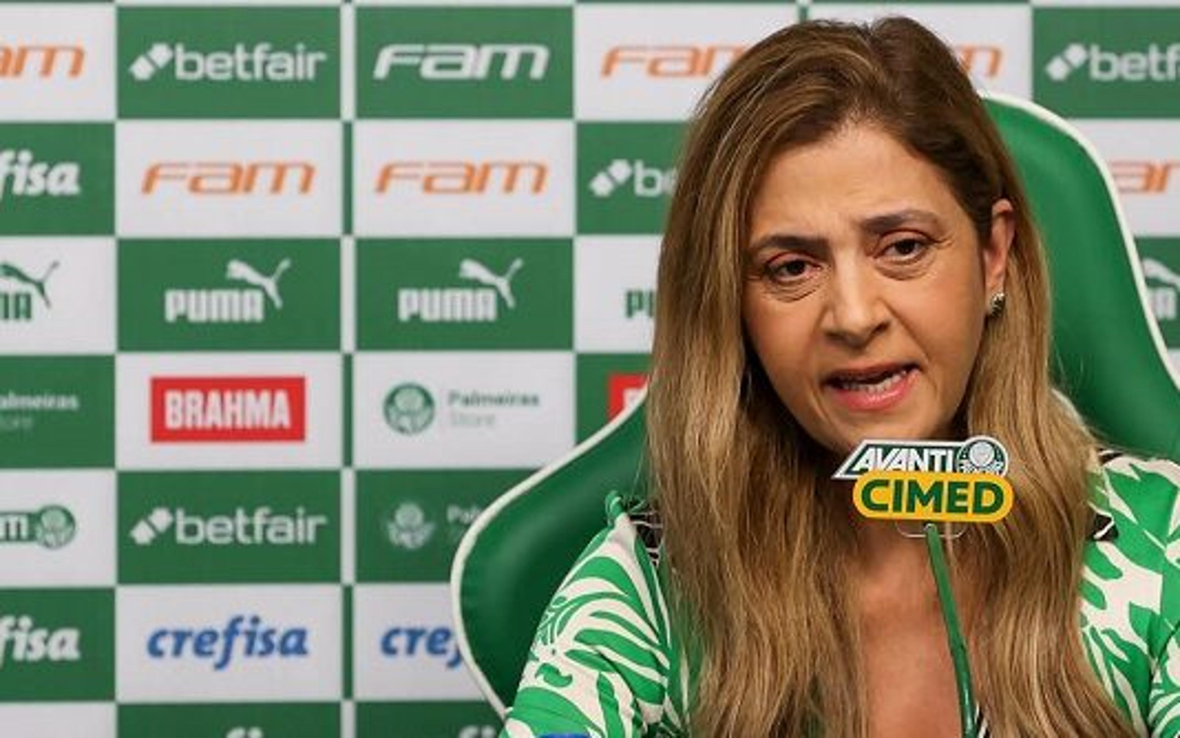 Conselheiros de oposição do Palmeiras rebatem Leila Pereira em carta: ‘Intimidatória!’