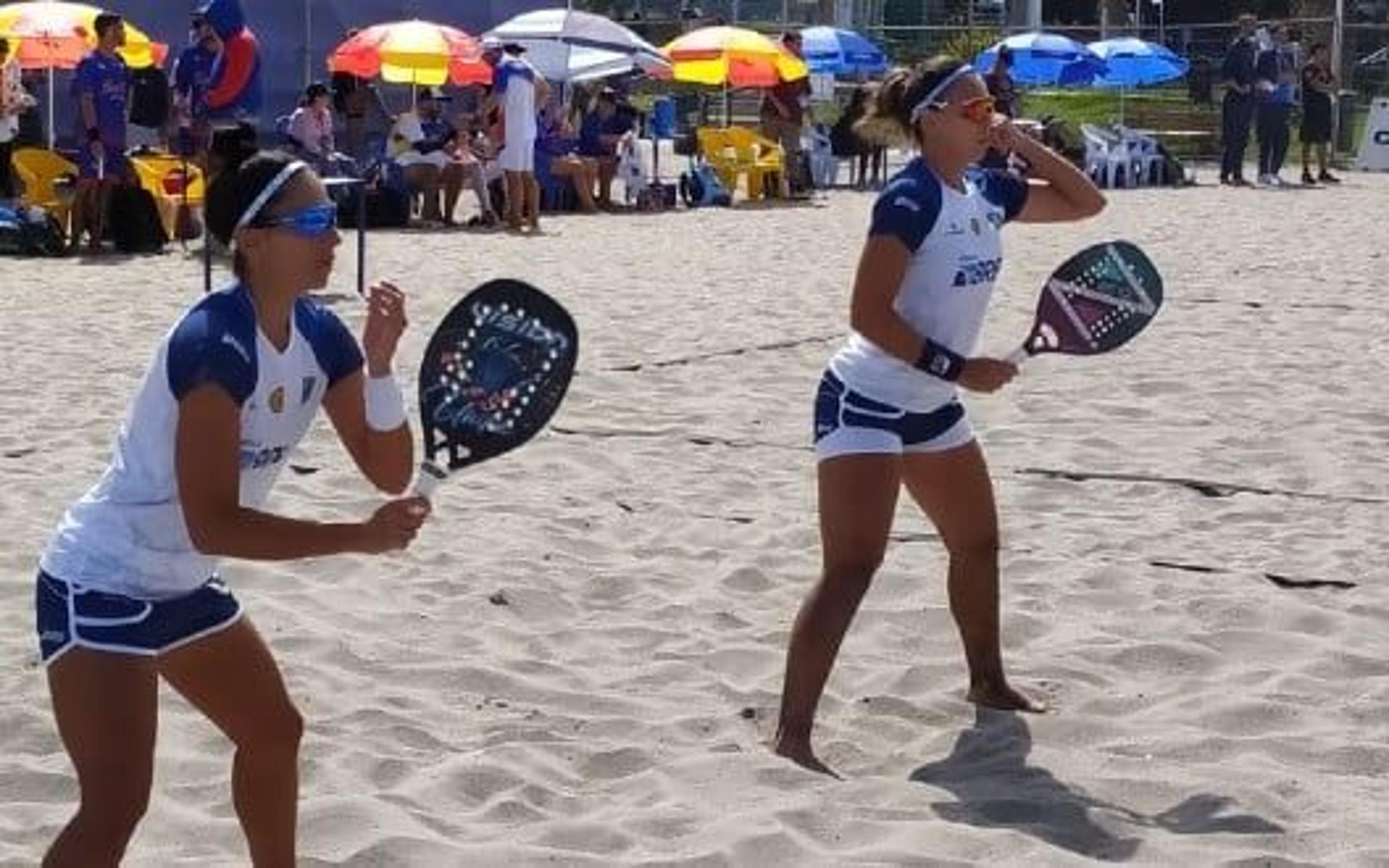 Júlia Nogueira e Vita fazem final brasileira no Pan-Americano de Beach Tennis no Chile