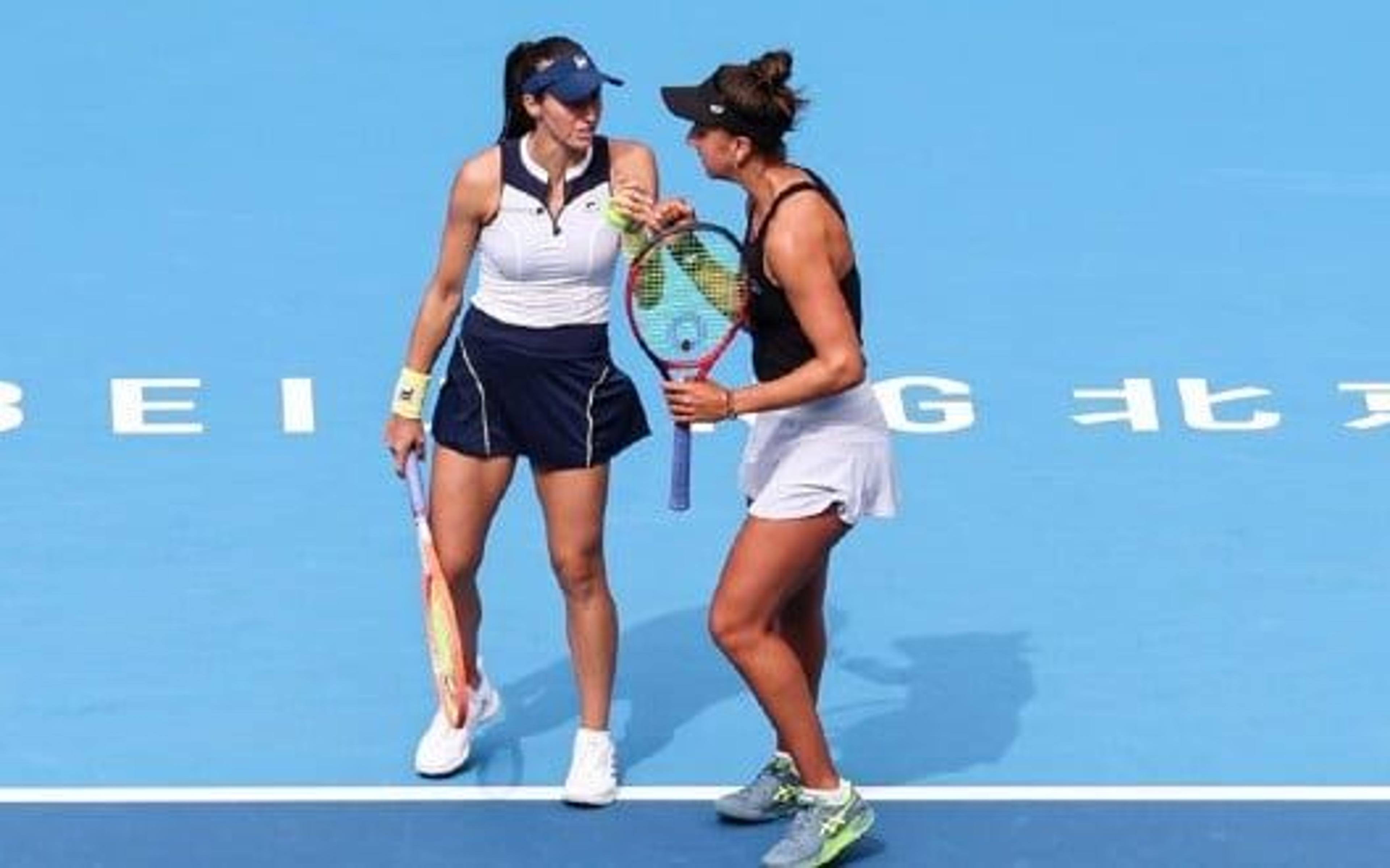 Luisa Stefani e Ingrid Martins alcançam quartas de final em Zhengzhou