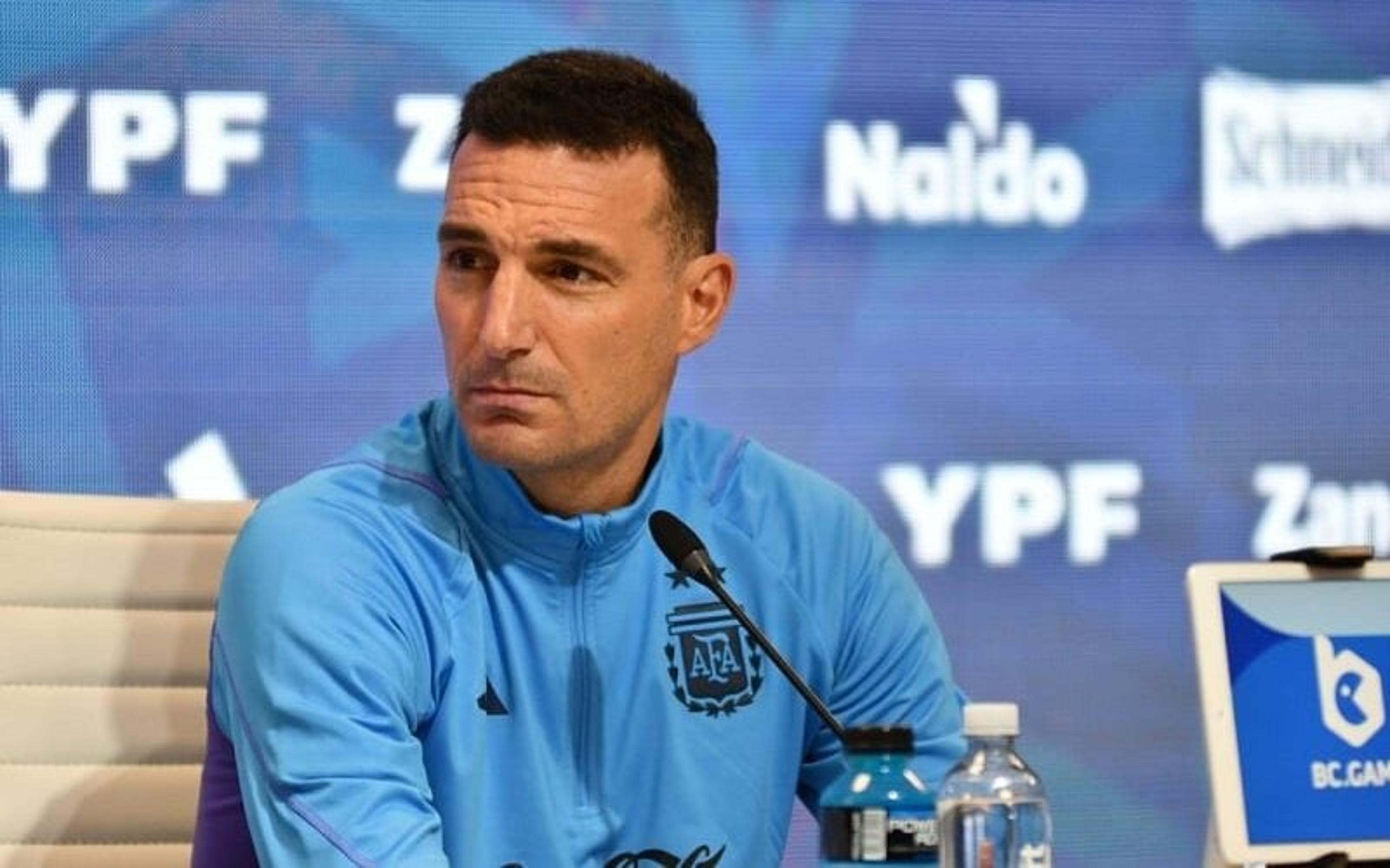 Técnico da Argentina, Lionel Scaloni torce por título do Boca Juniors contra Fluminense na final da Libertadores