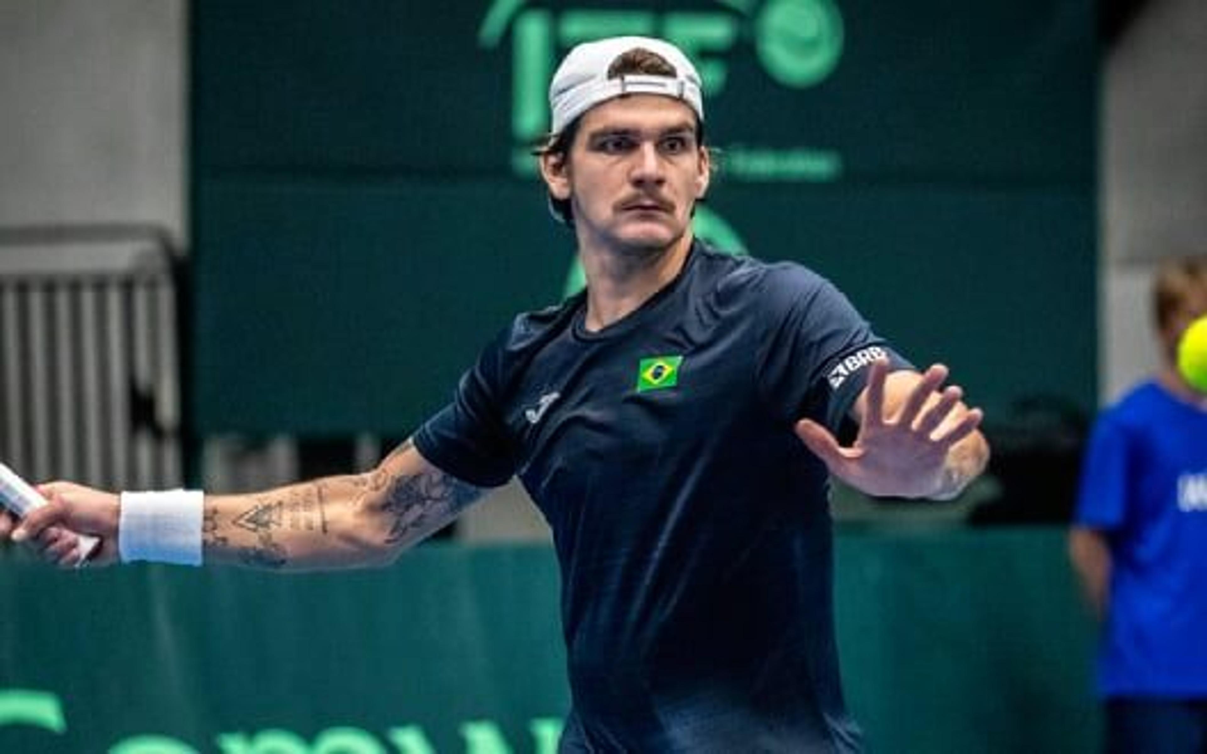 Thiago Wild estreia neste sábado no quali do ATP da Basileia