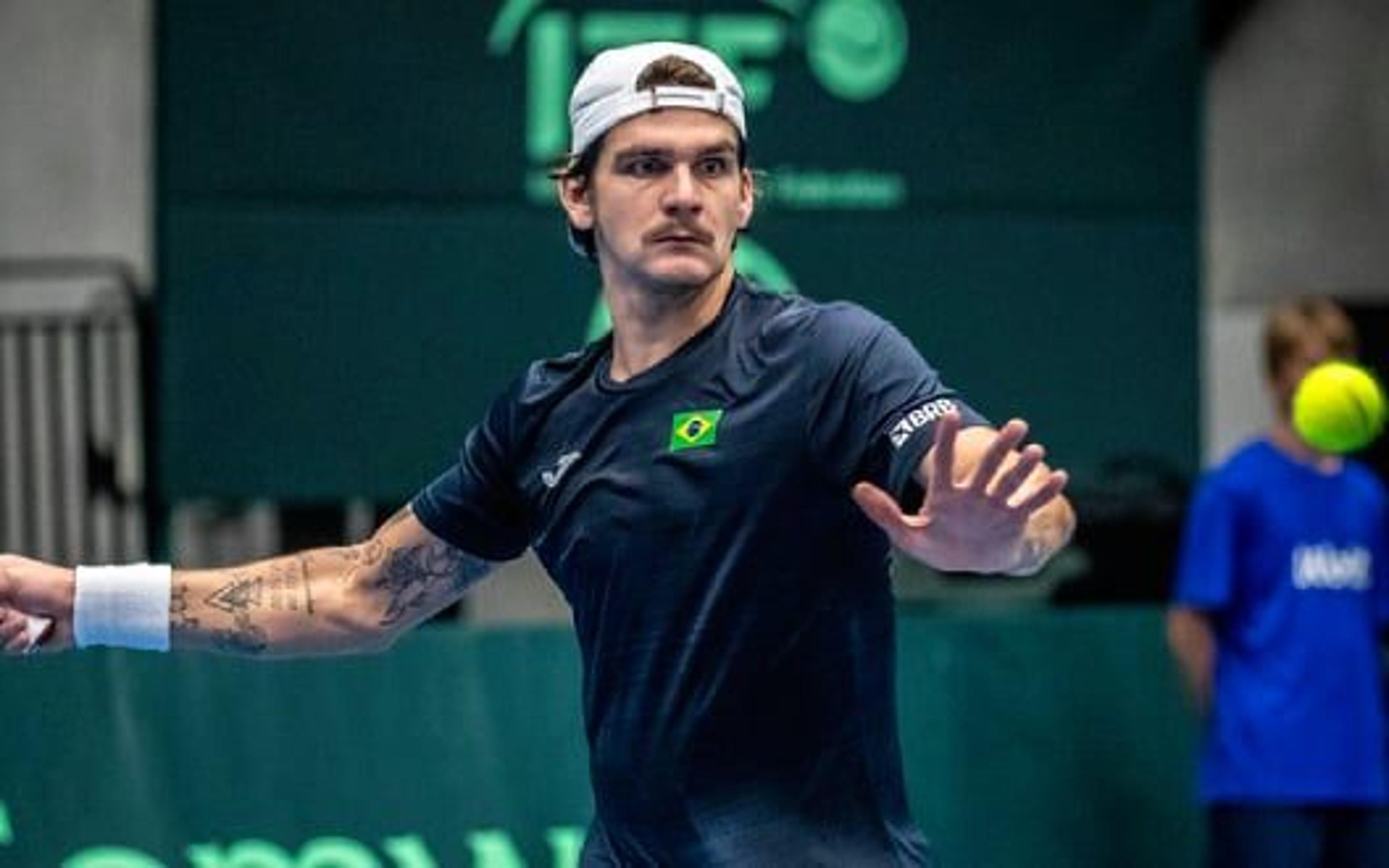 Thiago Wild estreia contra russo no ATP de Estocolmo