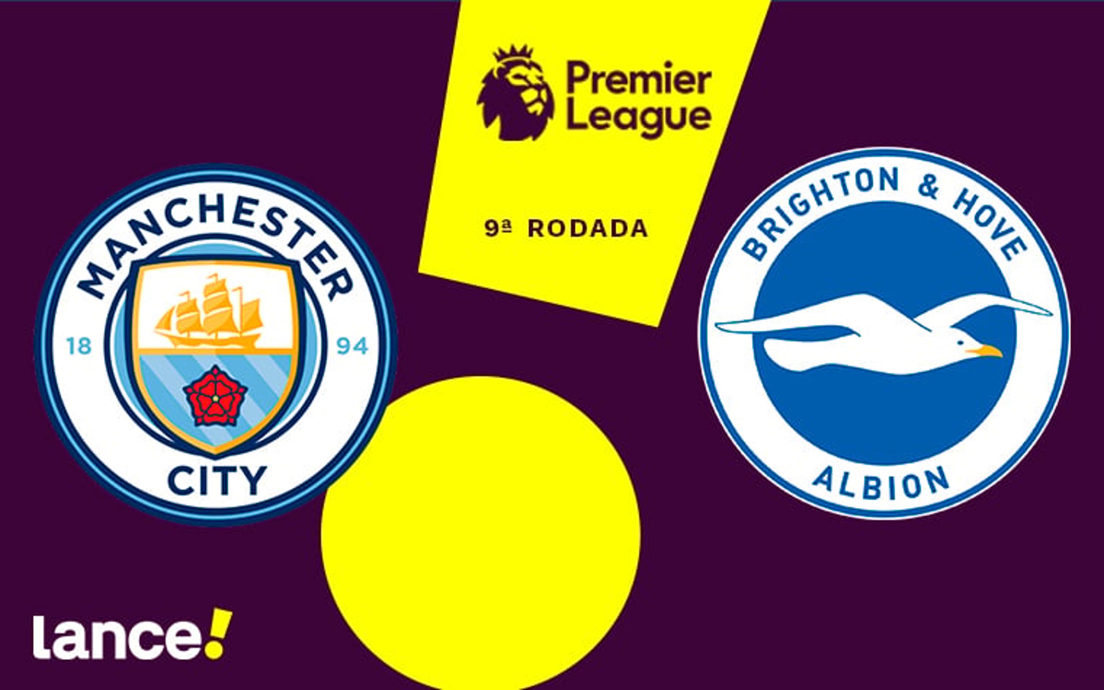 Manchester City x Brighton: onde assistir ao vivo e horário do jogo