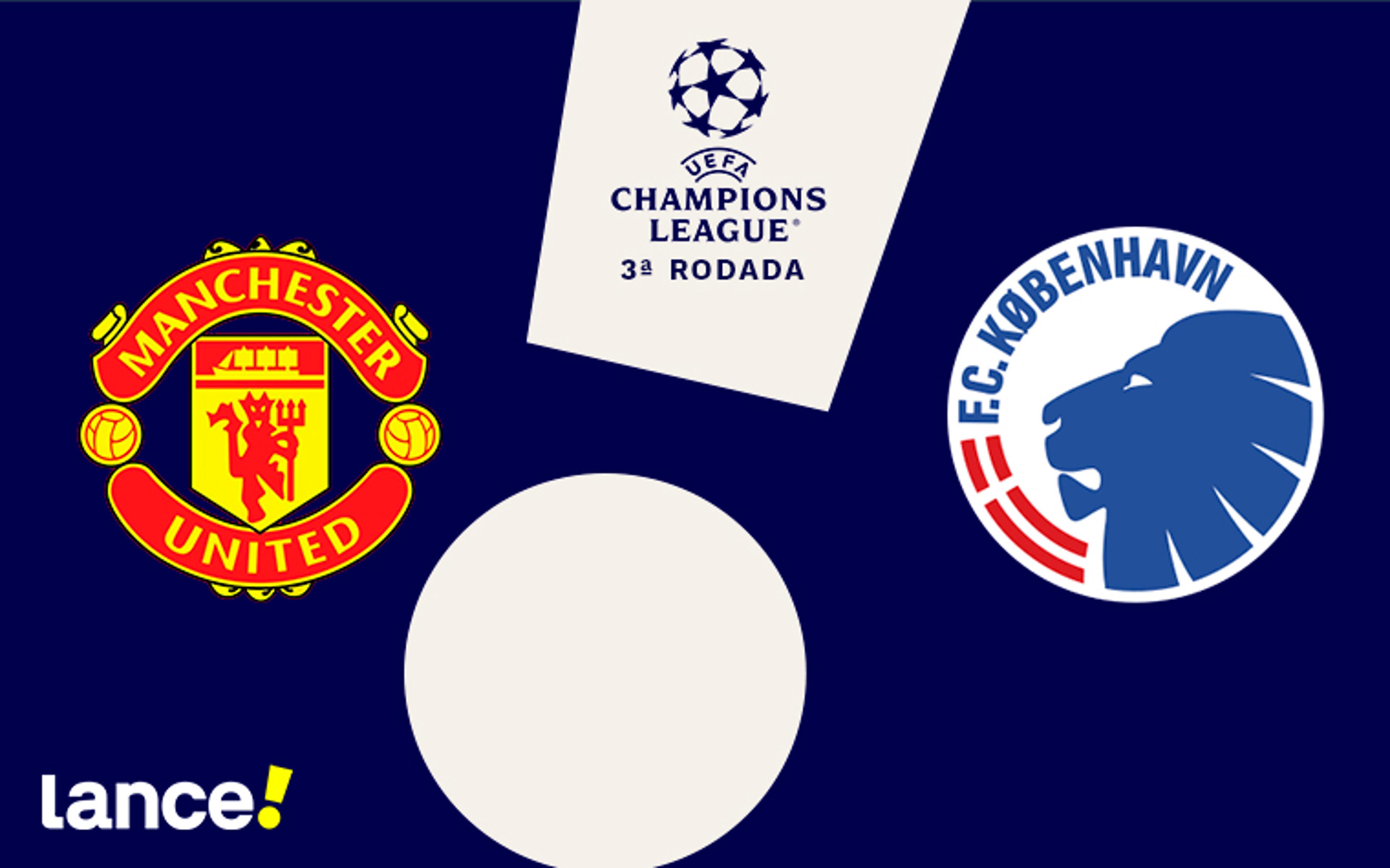 Manchester United x Copenhagen: onde assistir ao vivo e horário do jogo pela Champions League