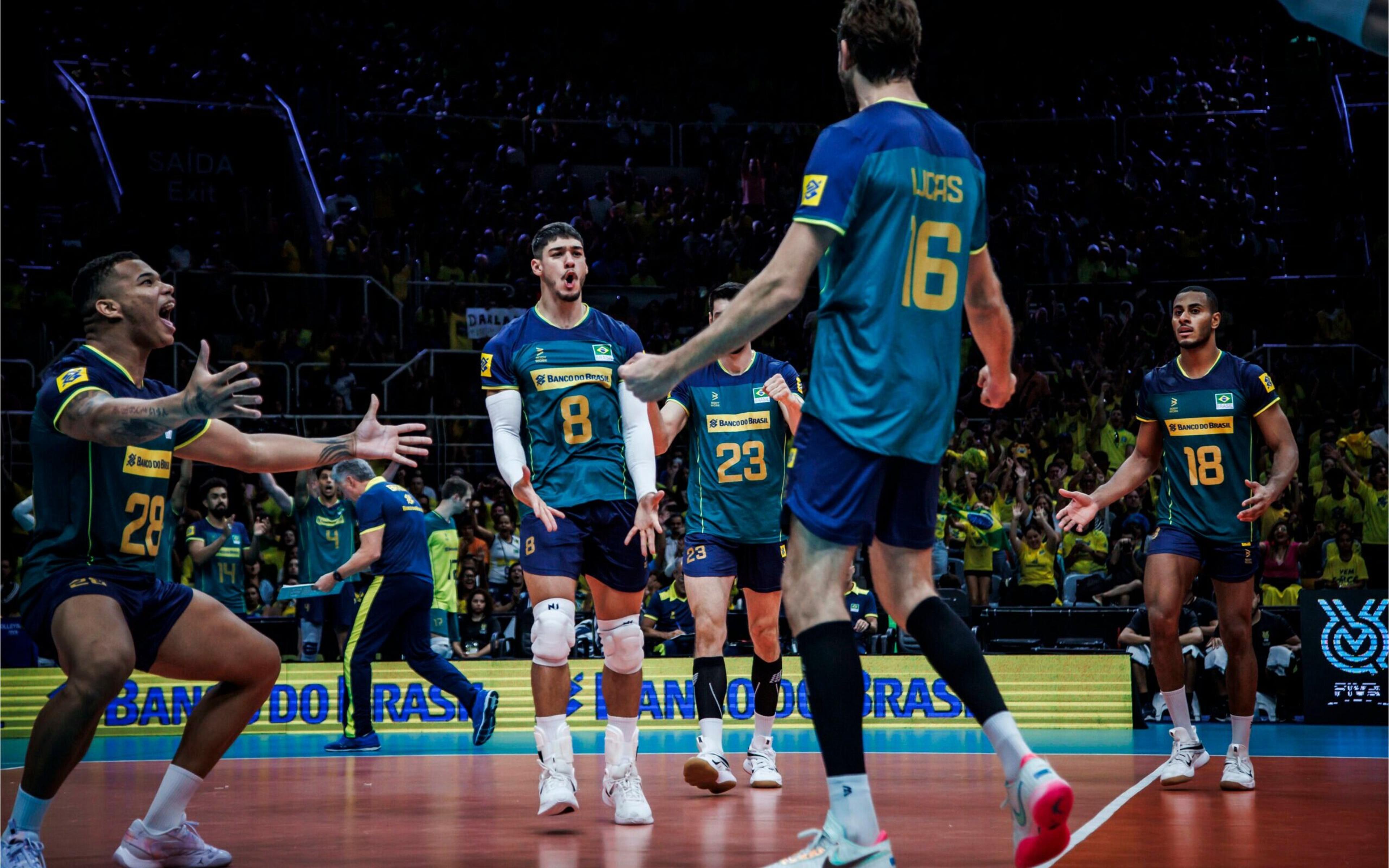 Brasil x Irã: onde assistir e horário do jogo pelo Pré-Olímpico de vôlei masculino