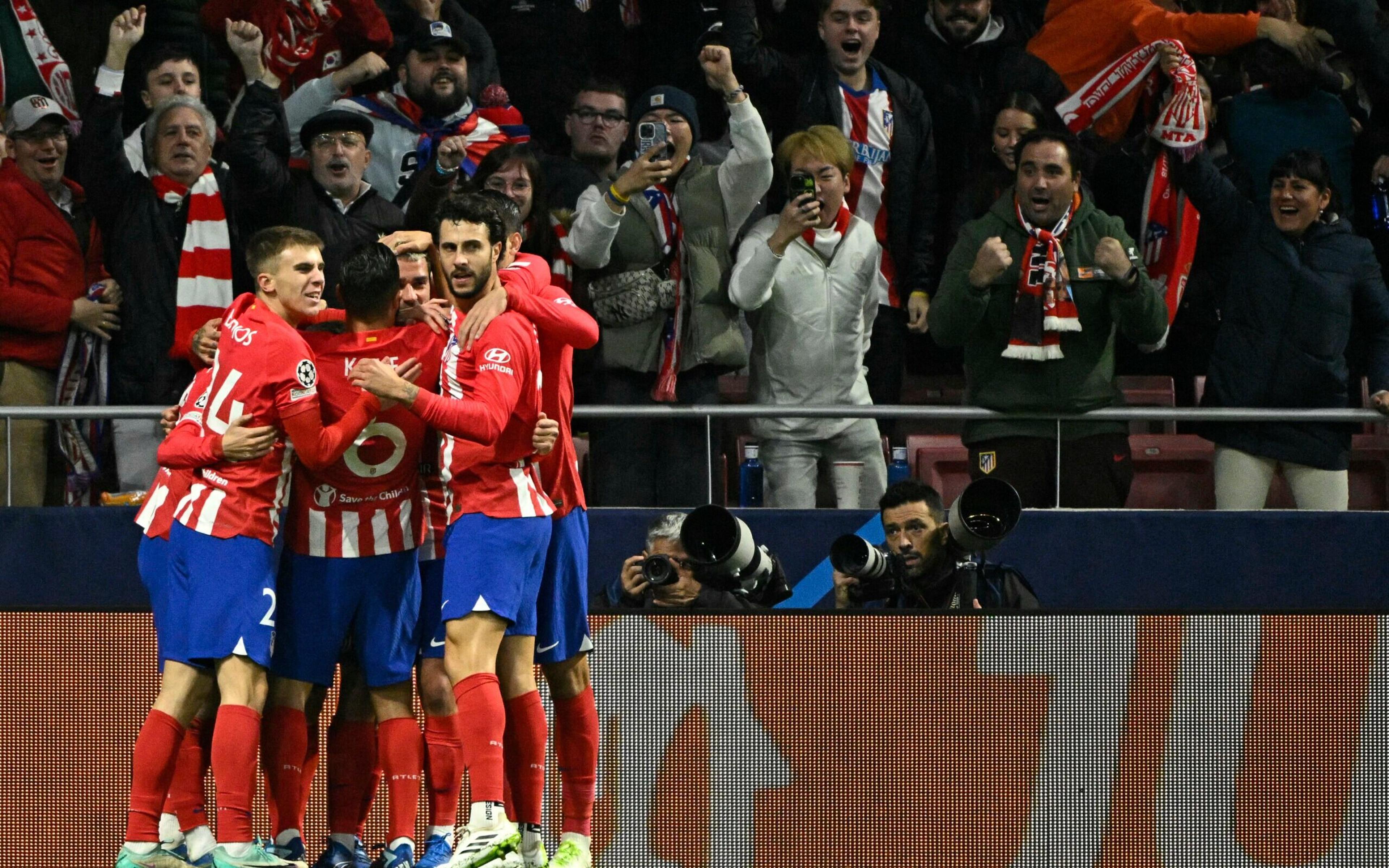 Atlético de Madrid atropela Celtic e assume a liderança do grupo na Champions League