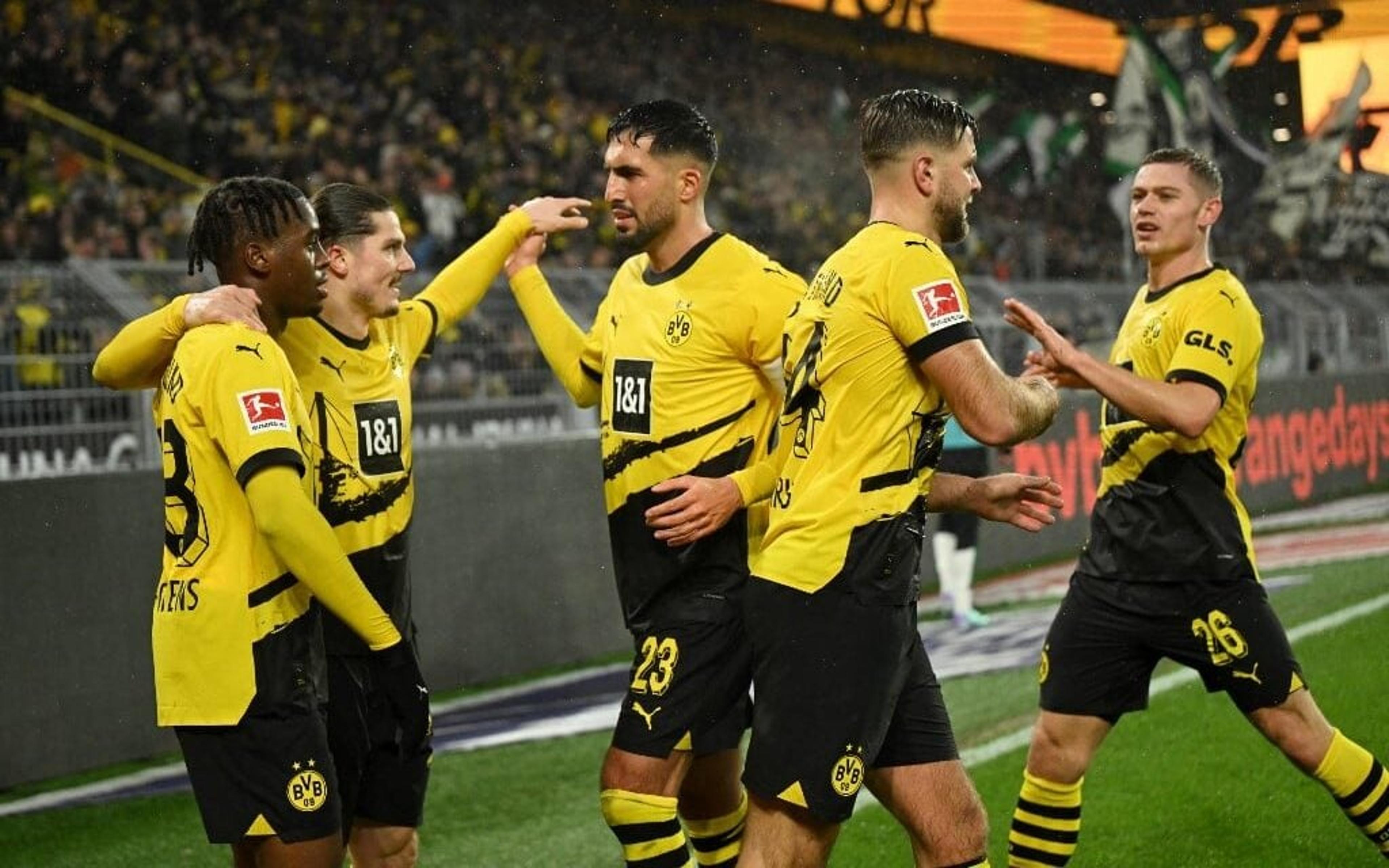 Borussia Dortmund goleia e retorna ao G4, Bayer Leverkusen vence e permanece na liderança… Os resultados do dia no Campeonato Alemão