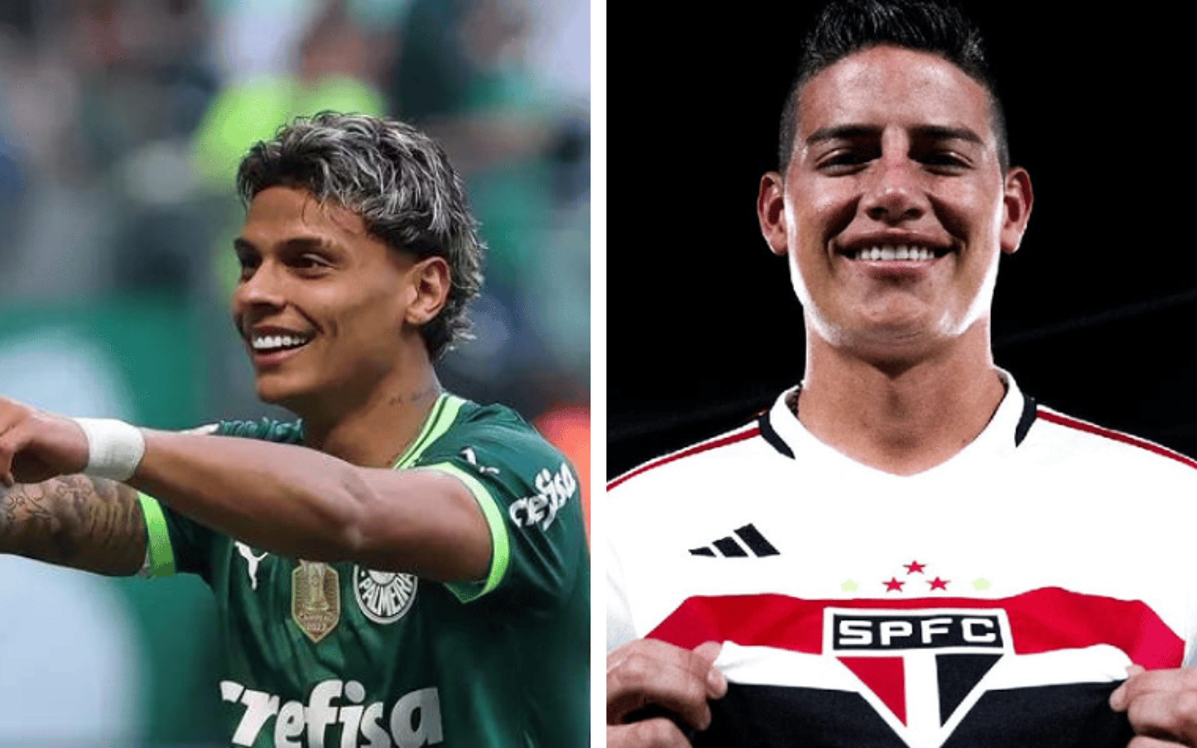 Saiba como Palmeiras e São Paulo tiveram influência na vitória da Colômbia sobre o Brasil