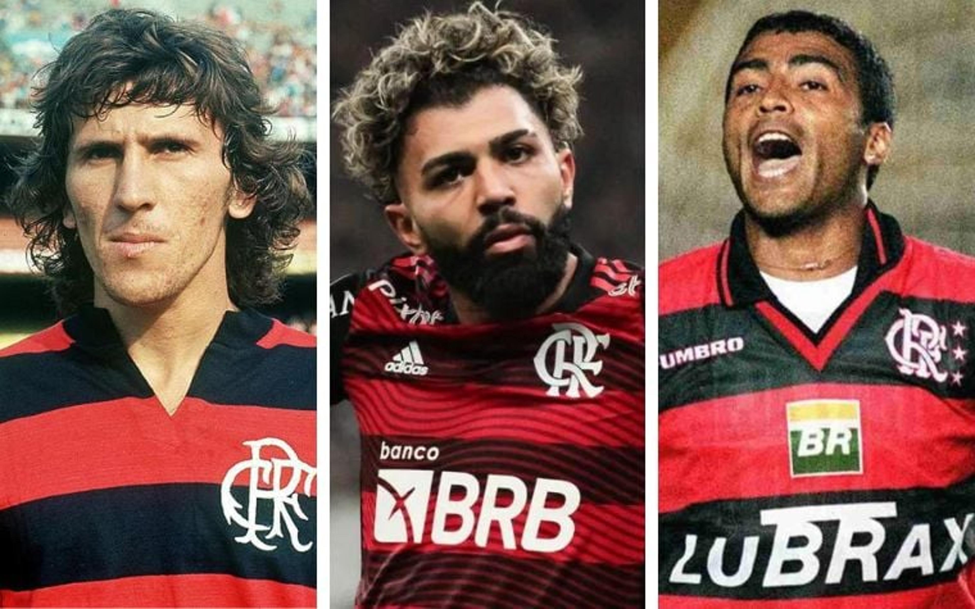 Pedro chega ao gol de número 101 com a camisa do Flamengo! Confira os maiores artilheiros do Rubro-Negro