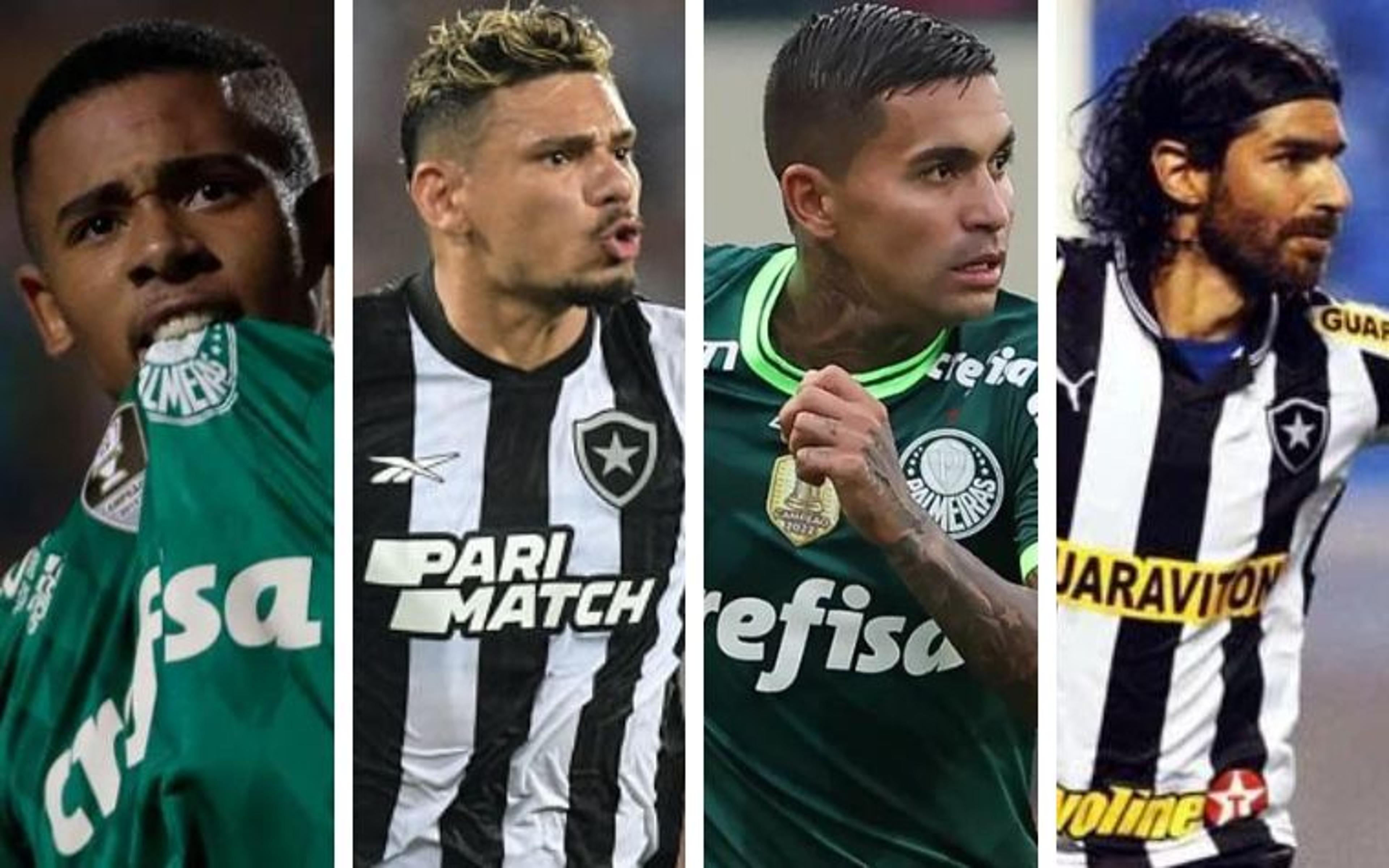 Palmeiras e Botafogo fazem ‘decisão’! Confira os últimos 20 duelos pelo Brasileirão