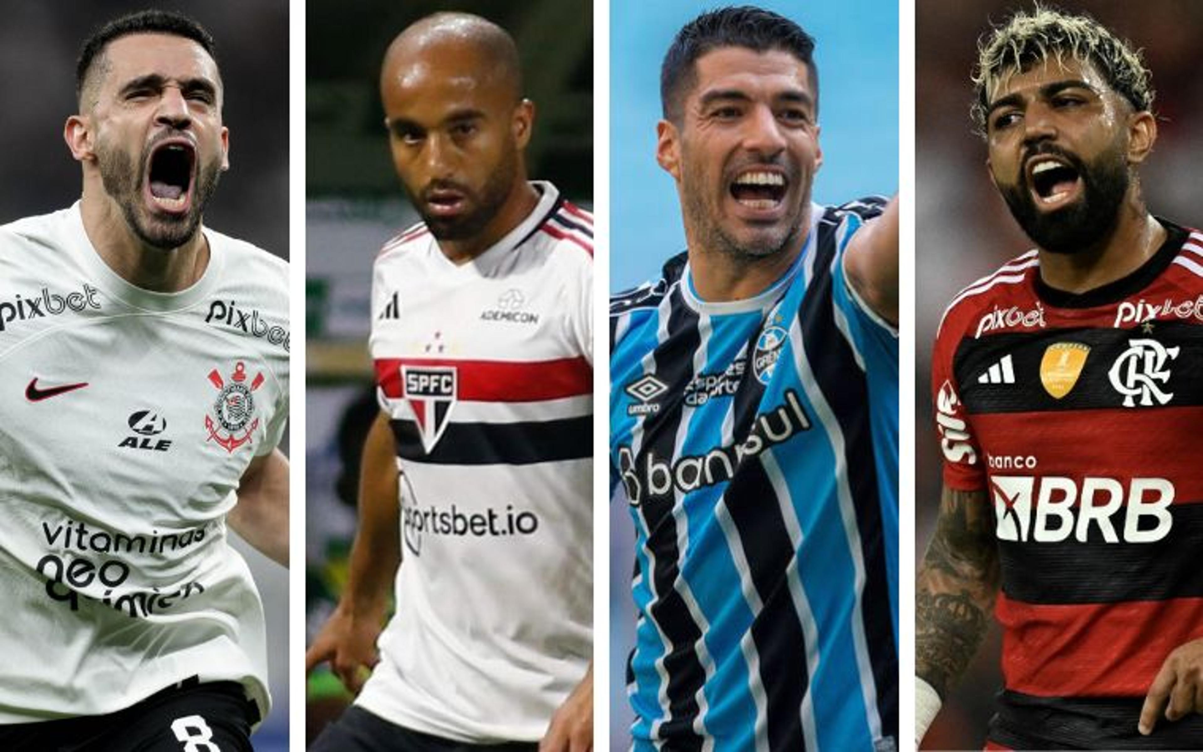 Confira jogadores do Brasileirão em fim de contrato e que podem reforçar o seu time