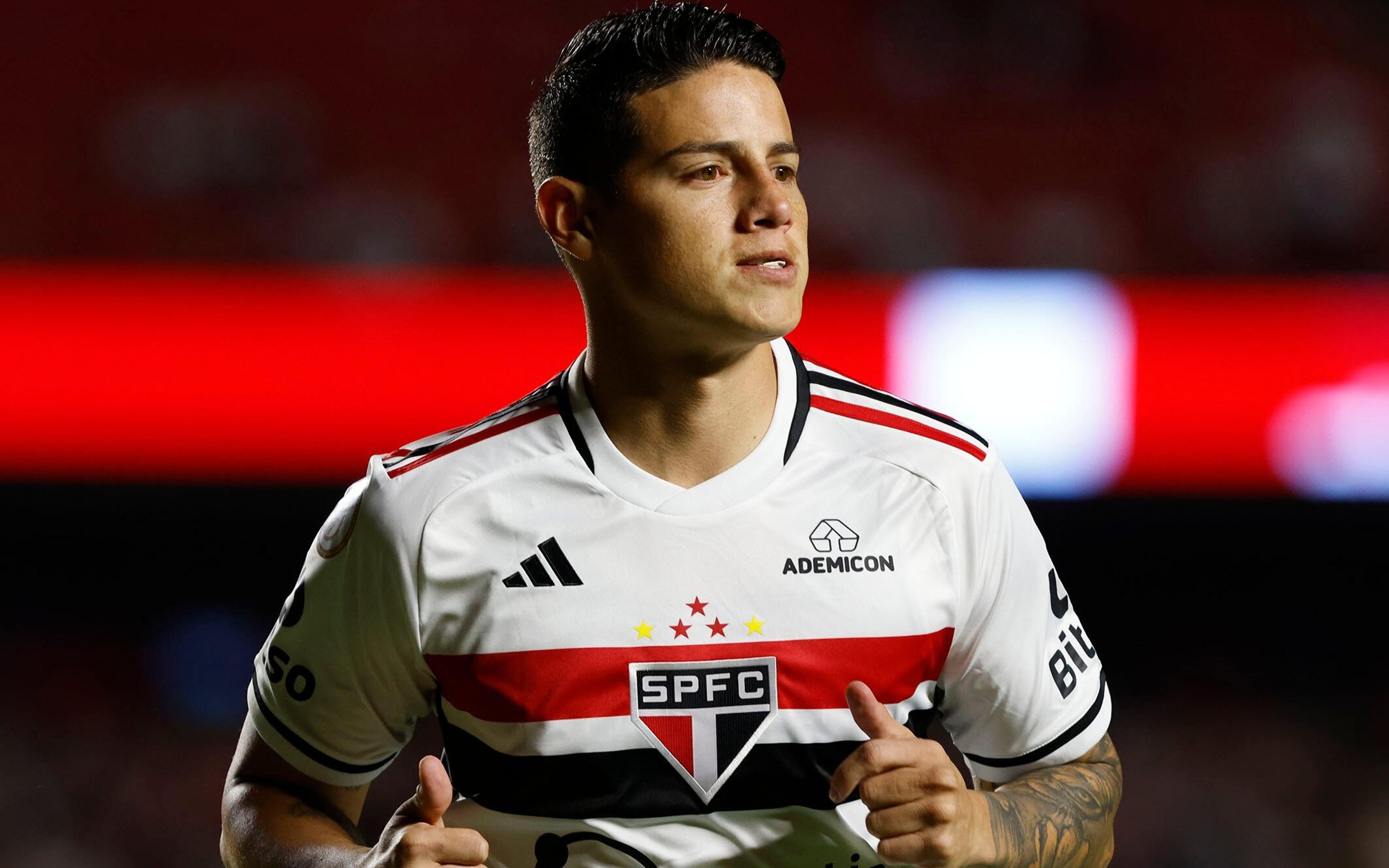 Em busca de evolução no São Paulo, James Rodríguez não se contenta só com treinamentos tradicionais