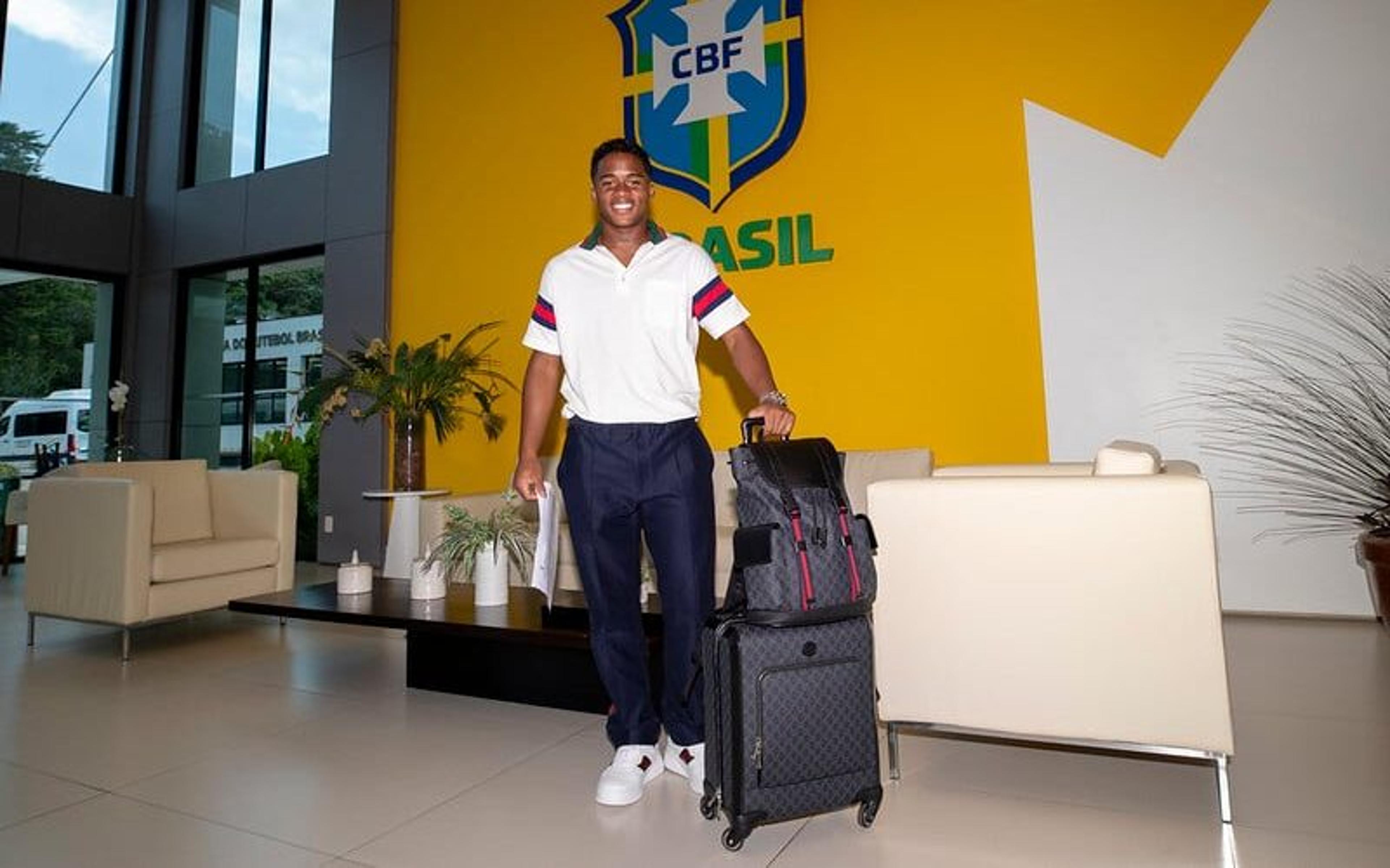 Na grife! Saiba quanto custou o look de Endrick na apresentação à Seleção Brasileira