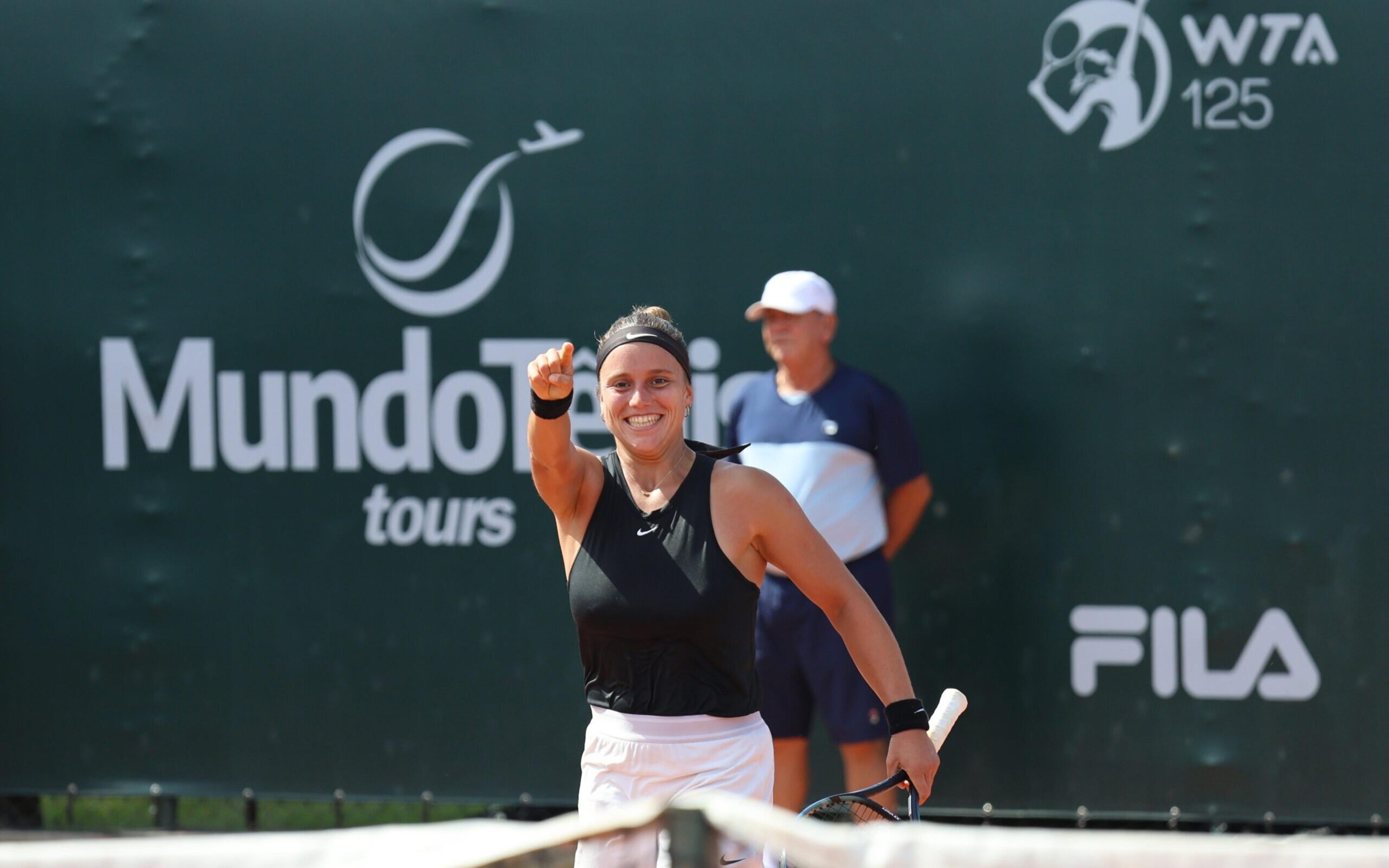 Argentinas avançam e se enfrentam na semi do WTA de Florianópolis