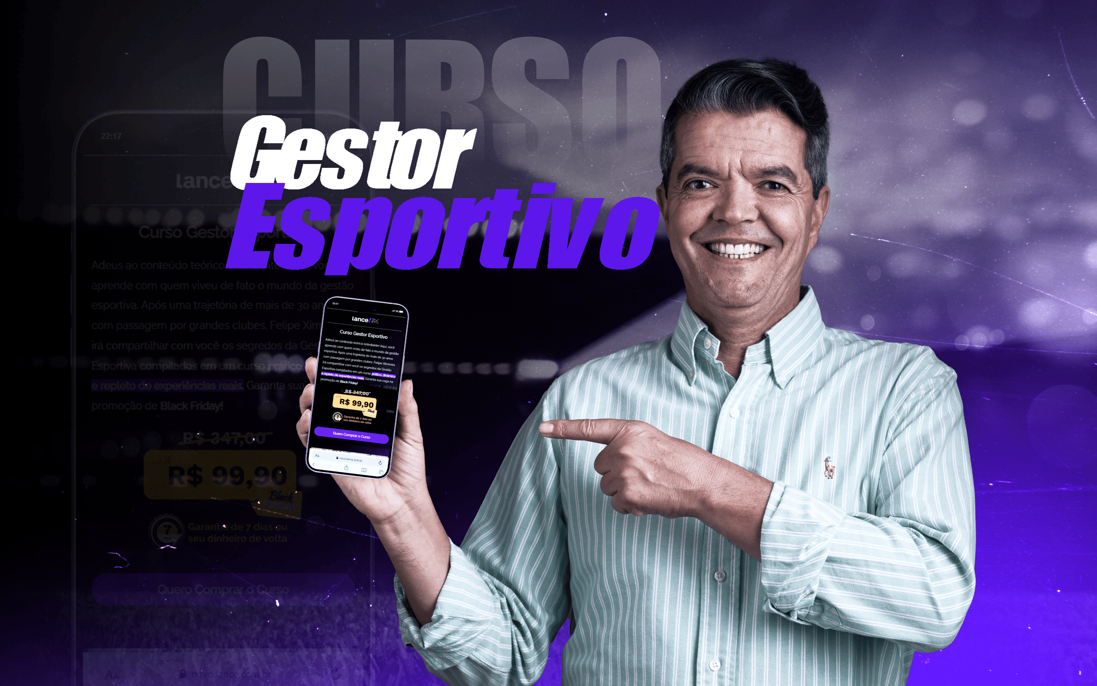 Lance! e Felipe Ximenes lançam novo curso de gestão esportiva