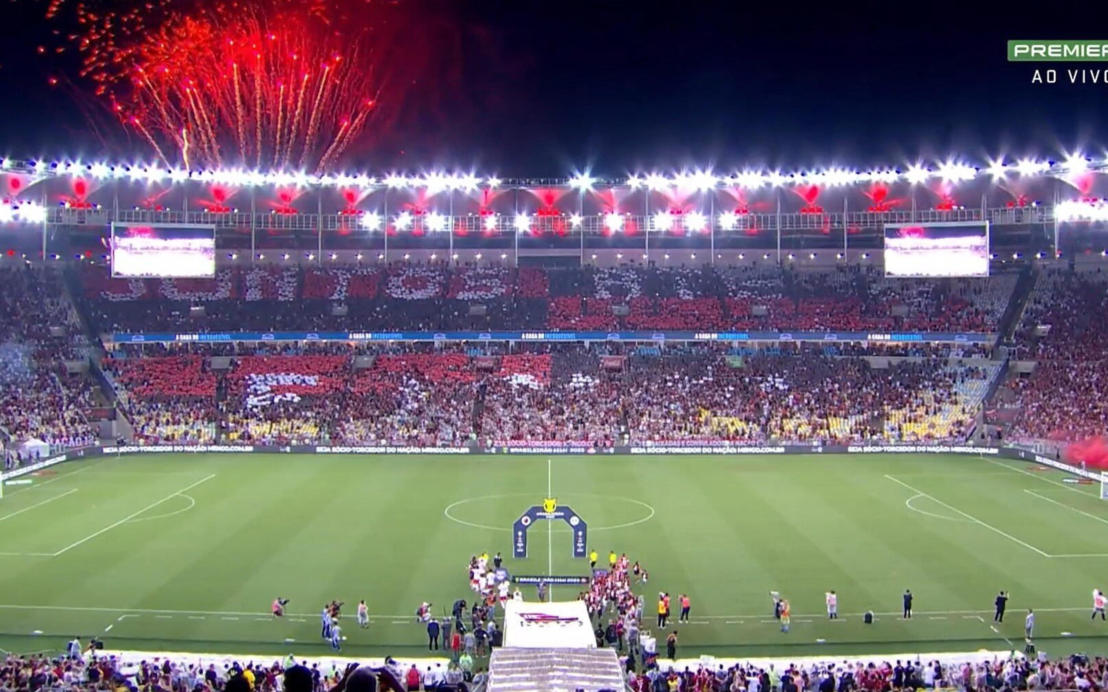 Mosaico da torcida do Flamengo vira piada na web; veja zoeiras e relembre outros casos