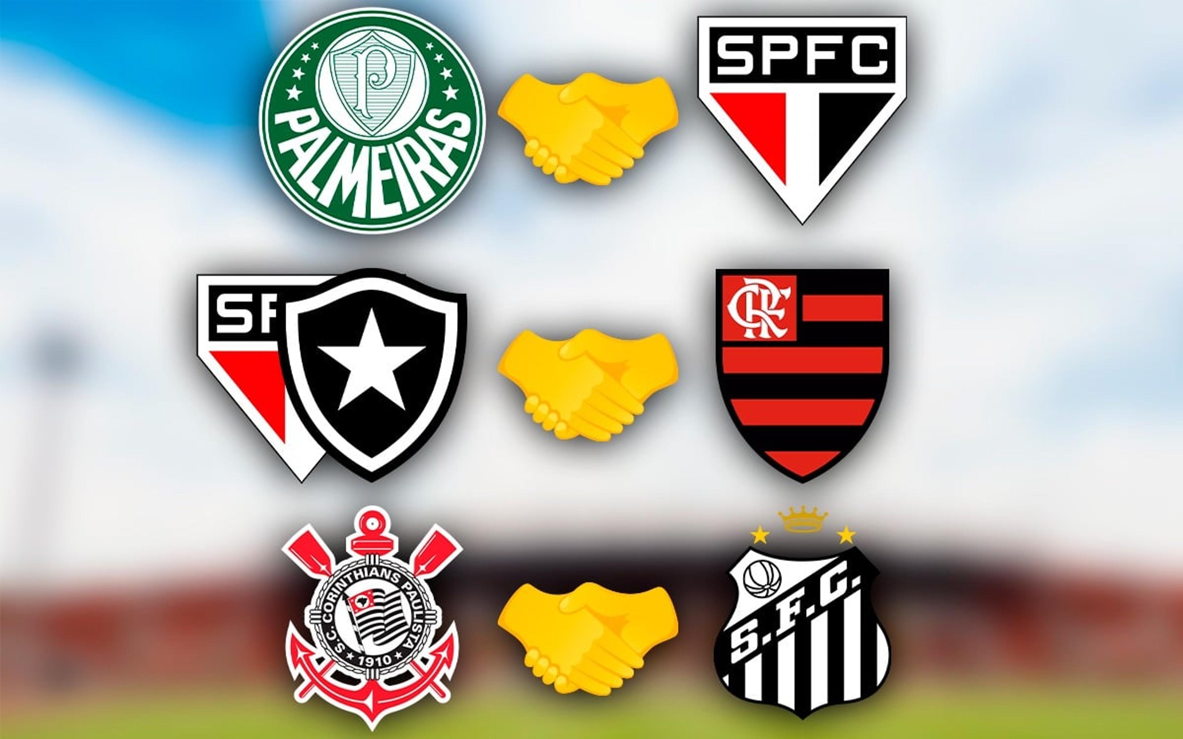 União sinistra? Veja quais clubes vão unir forças nesta rodada do Brasileirão