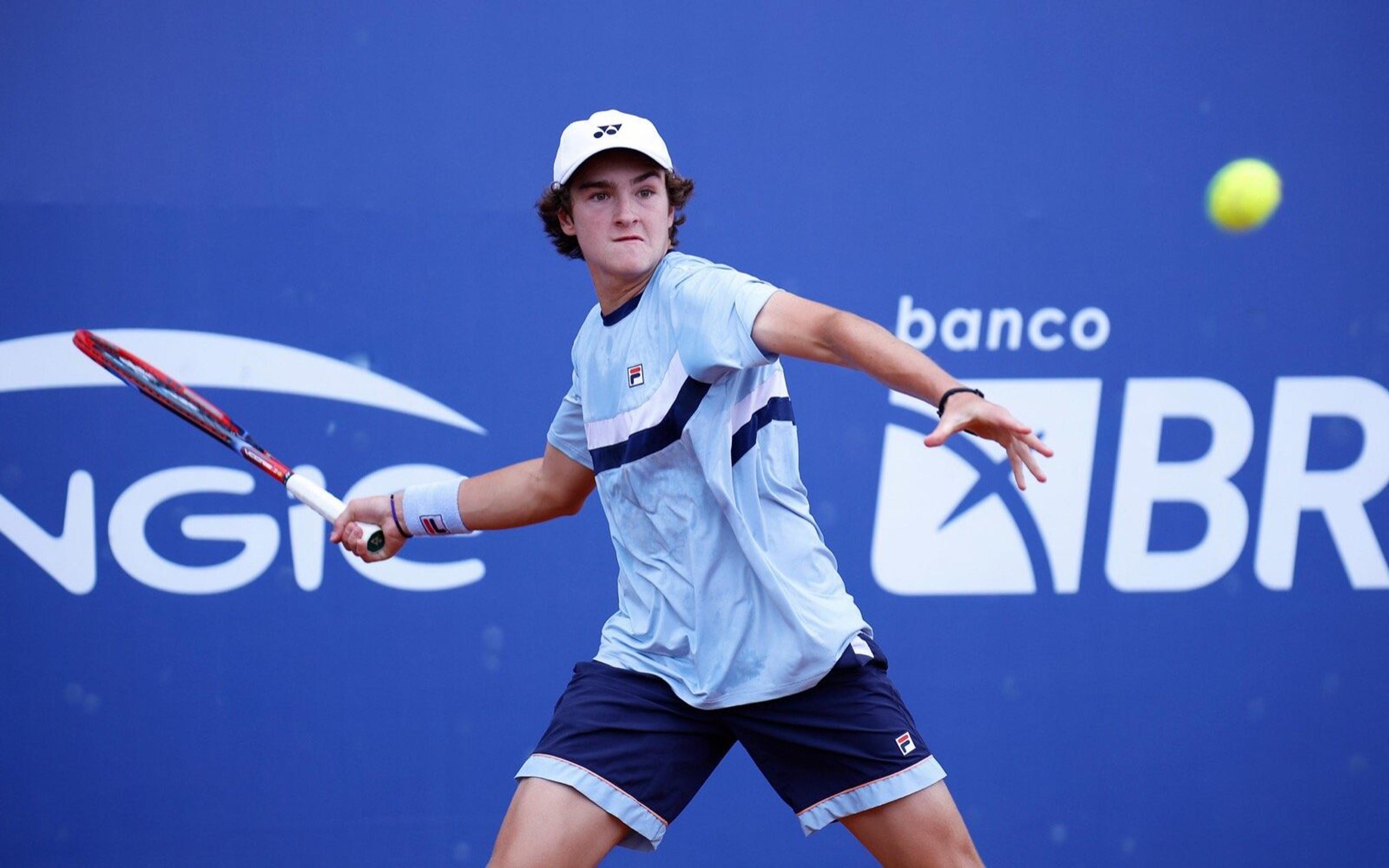 João Fonseca recebe wild card para o challenger de Brasília