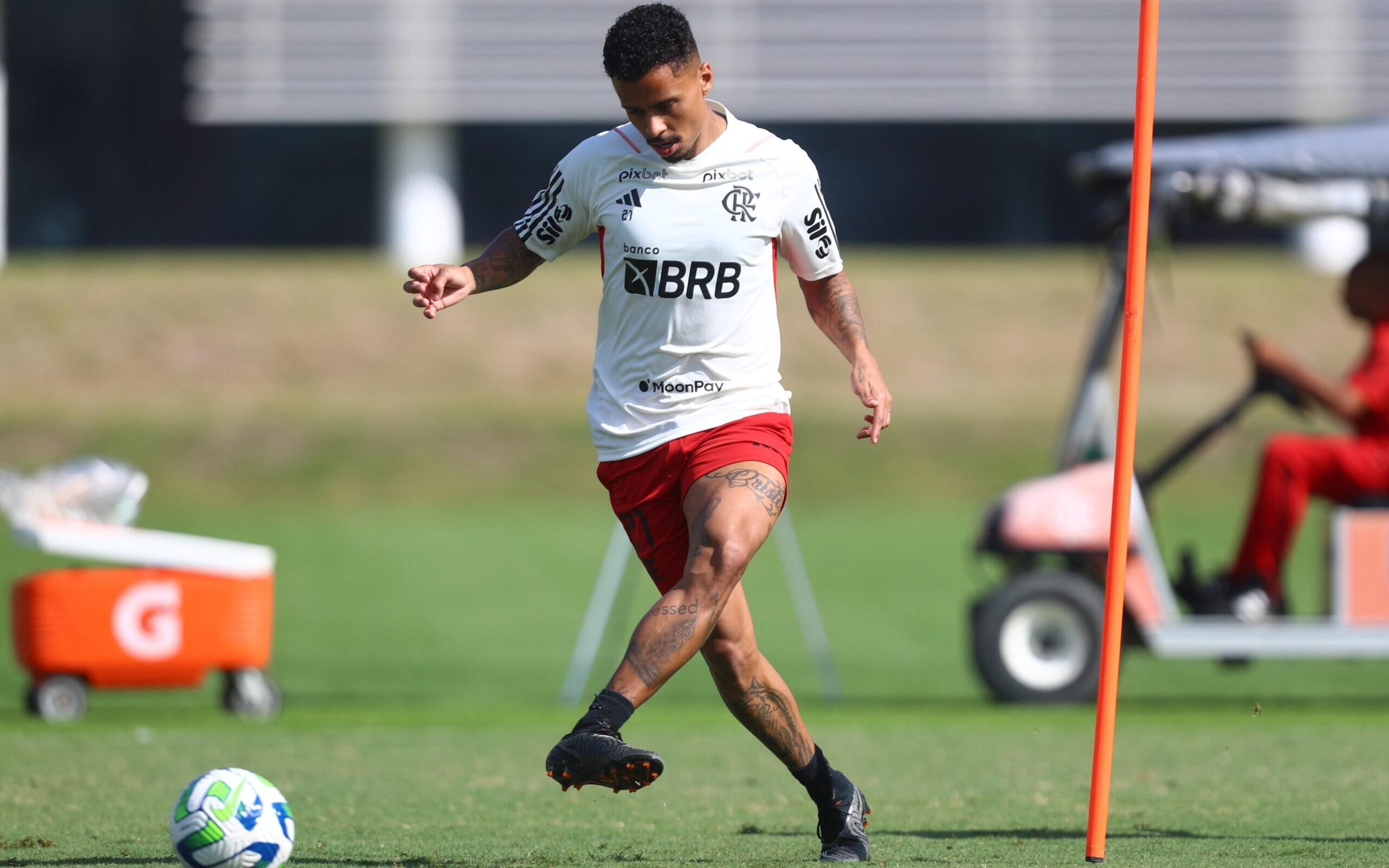 Allan e David Luiz treinam com o grupo e podem voltar contra o Bragantino