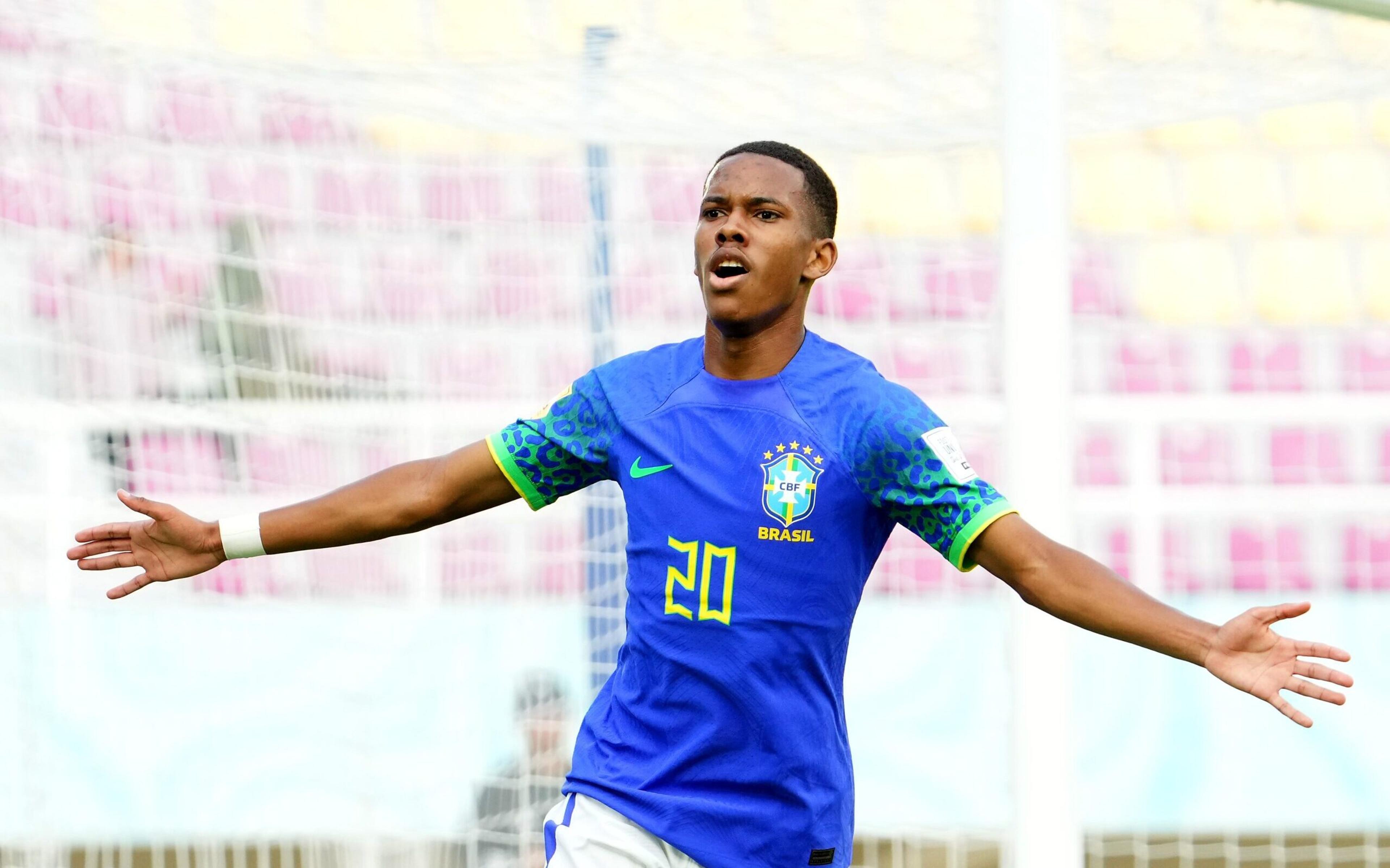 Estêvão rasga roteiro com dois gols, Brasil bate Equador e vai às quartas na Copa do Mundo Sub-17