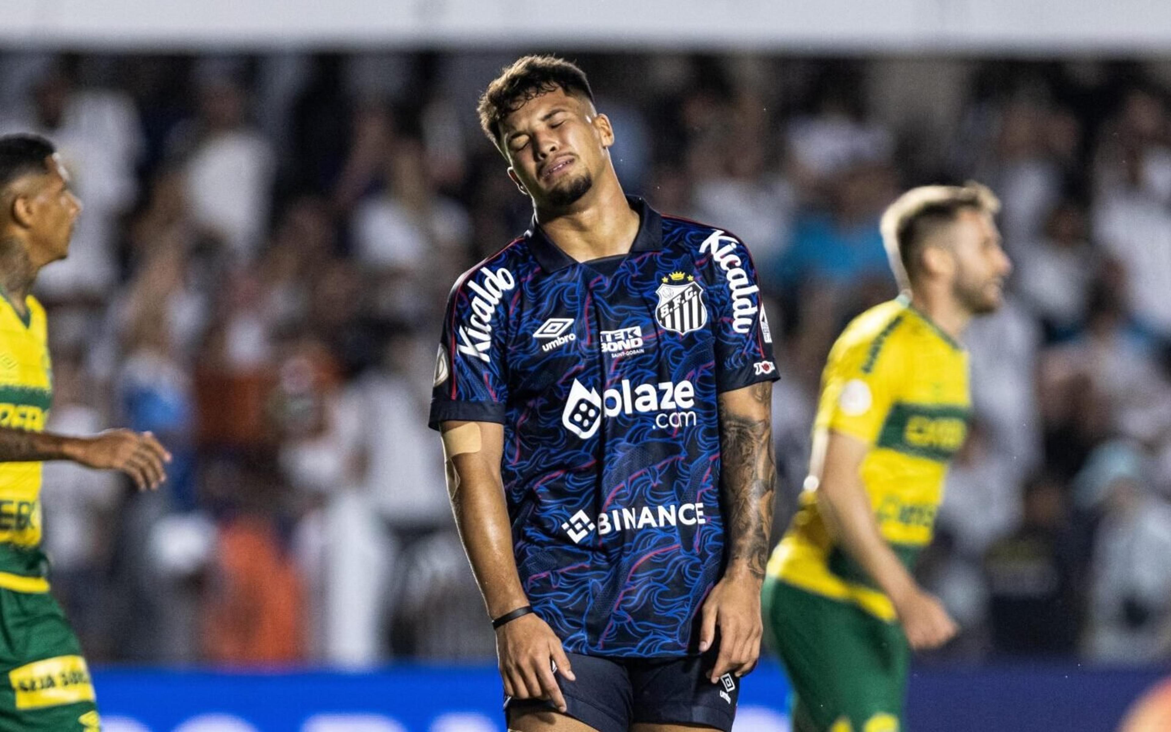 Santos dá mole contra o Cuiabá e vê Z-4 do Brasileirão se reaproximar