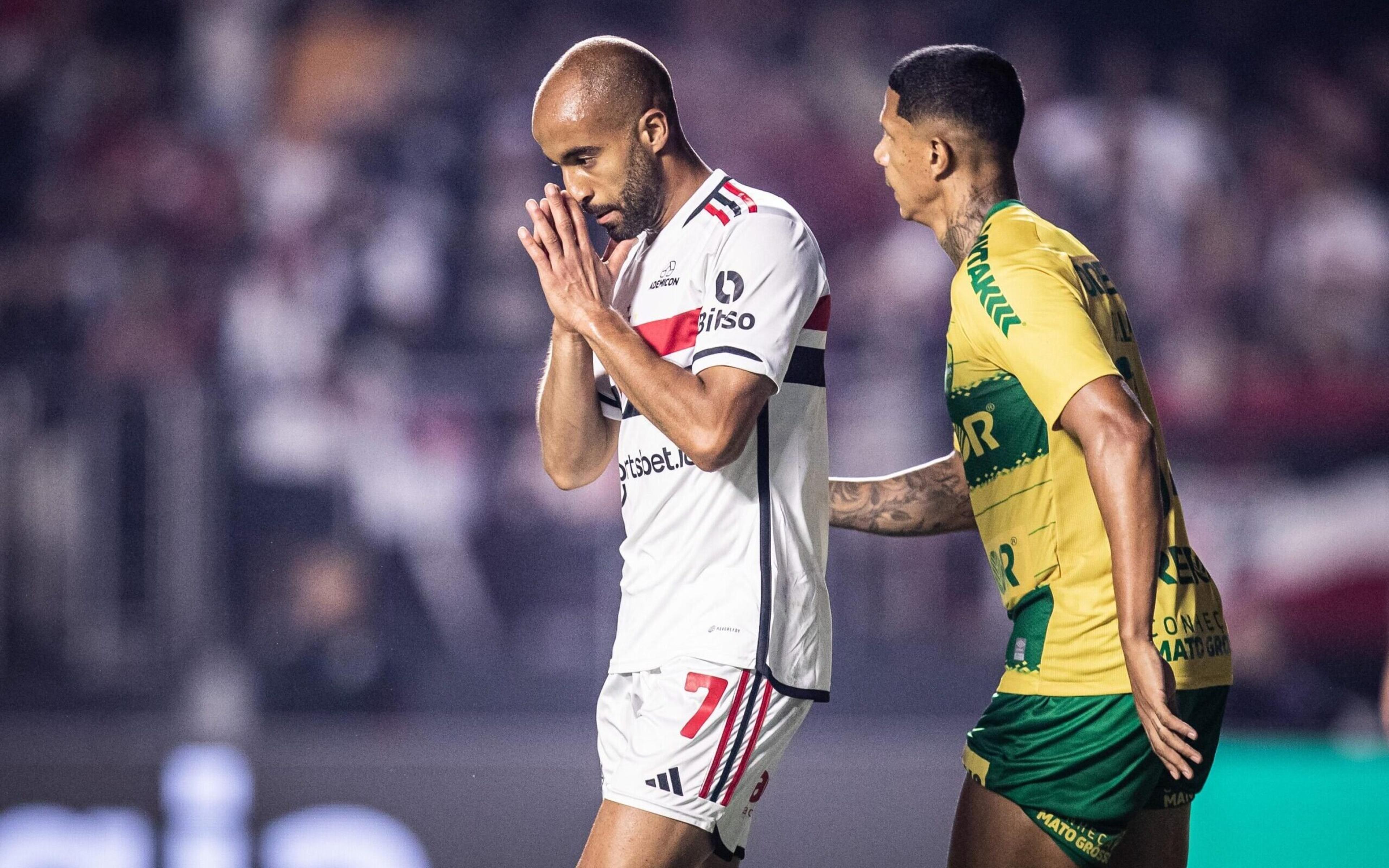 Em ritmo de férias, São Paulo empata com o Cuiabá pelo Brasileirão