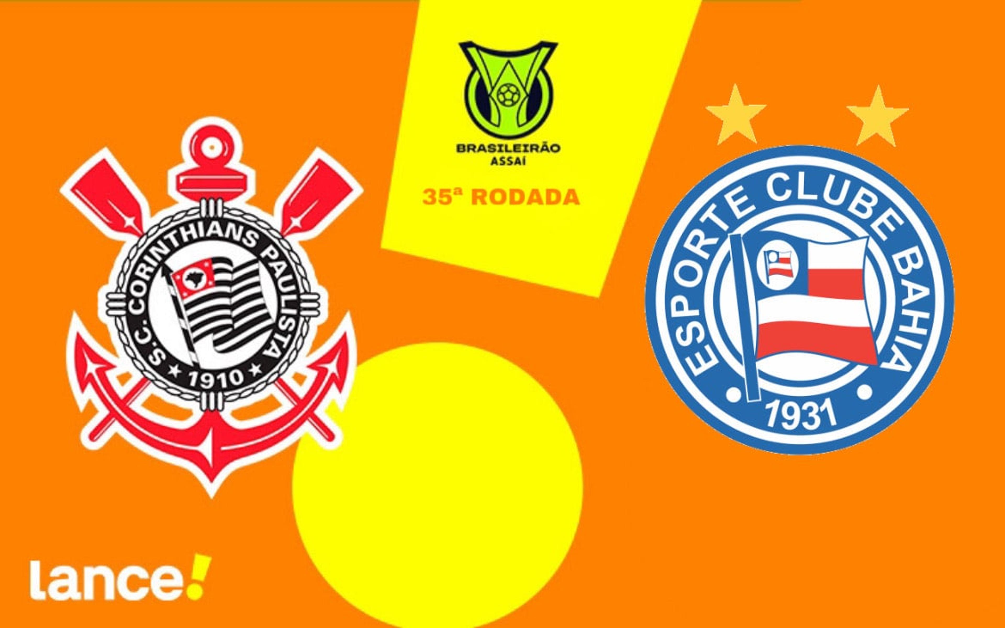 Corinthians x Bahia: onde assistir ao vivo, horário e prováveis escalações do jogo pelo Brasileirão