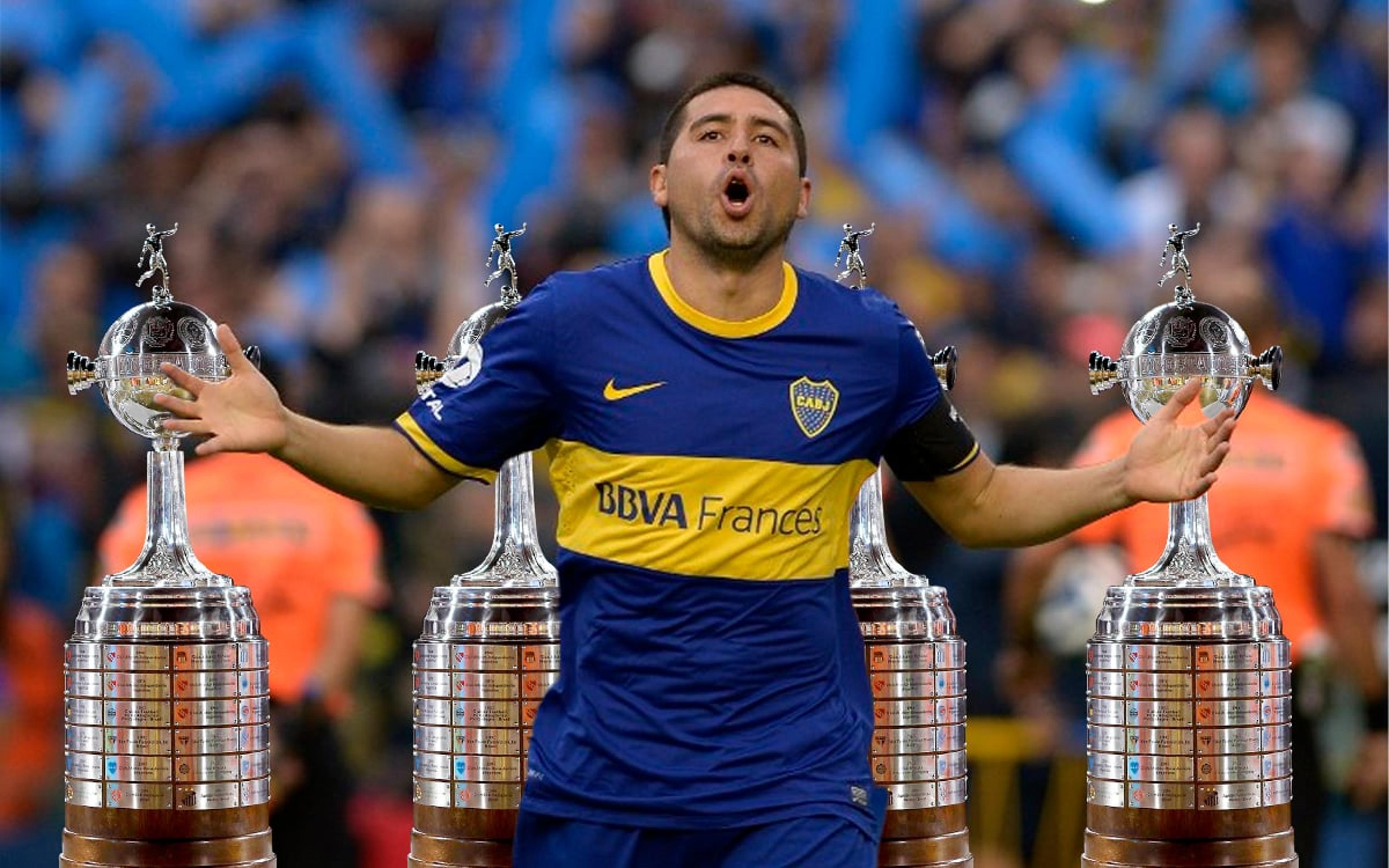 Maior ídolo do Boca Juniors e multicampeão da Libertadores, Riquelme pode ganhar a primeira como dirigente