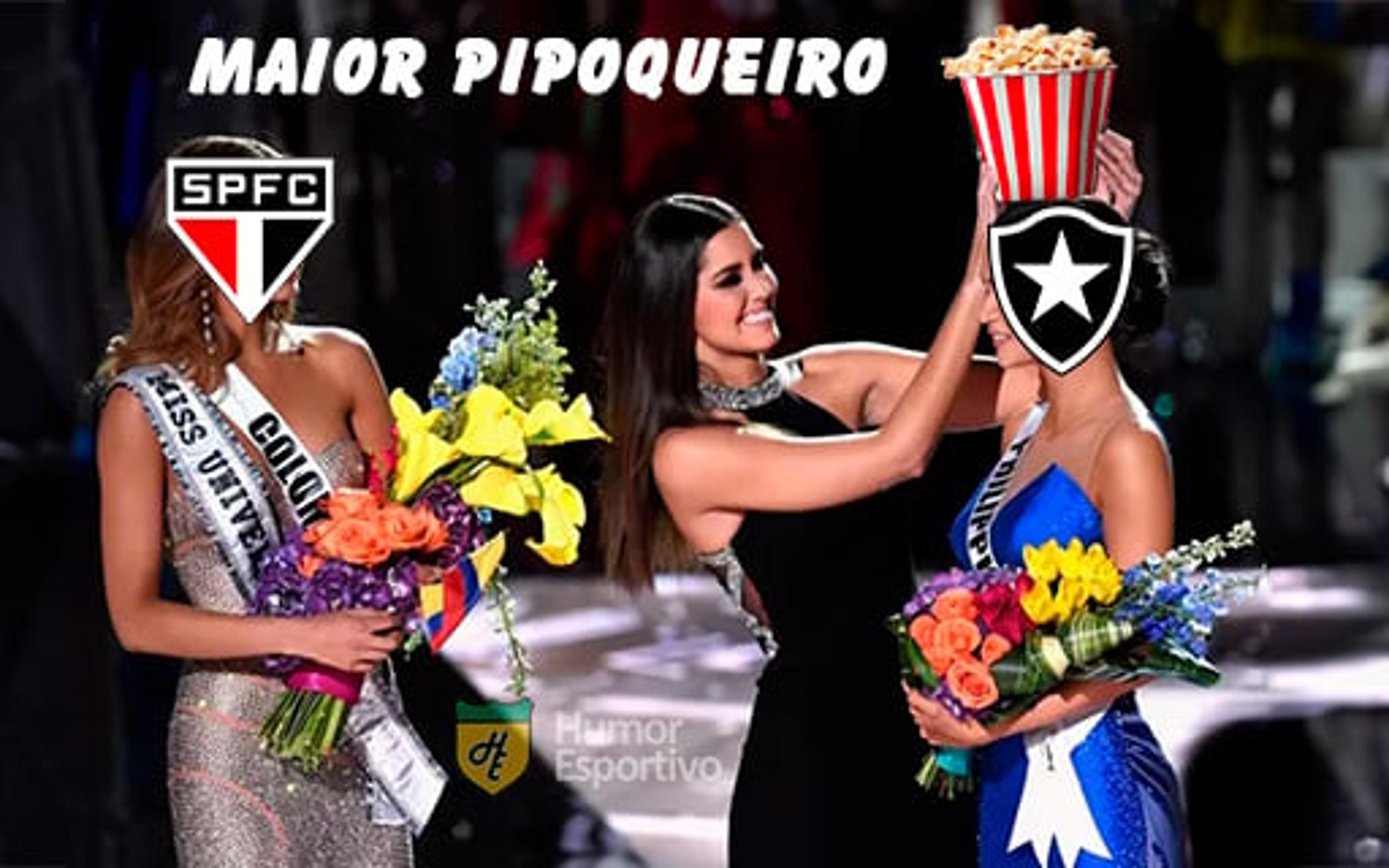 Maior pipocada da história? Botafogo é alvo de memes após empate com o Santos