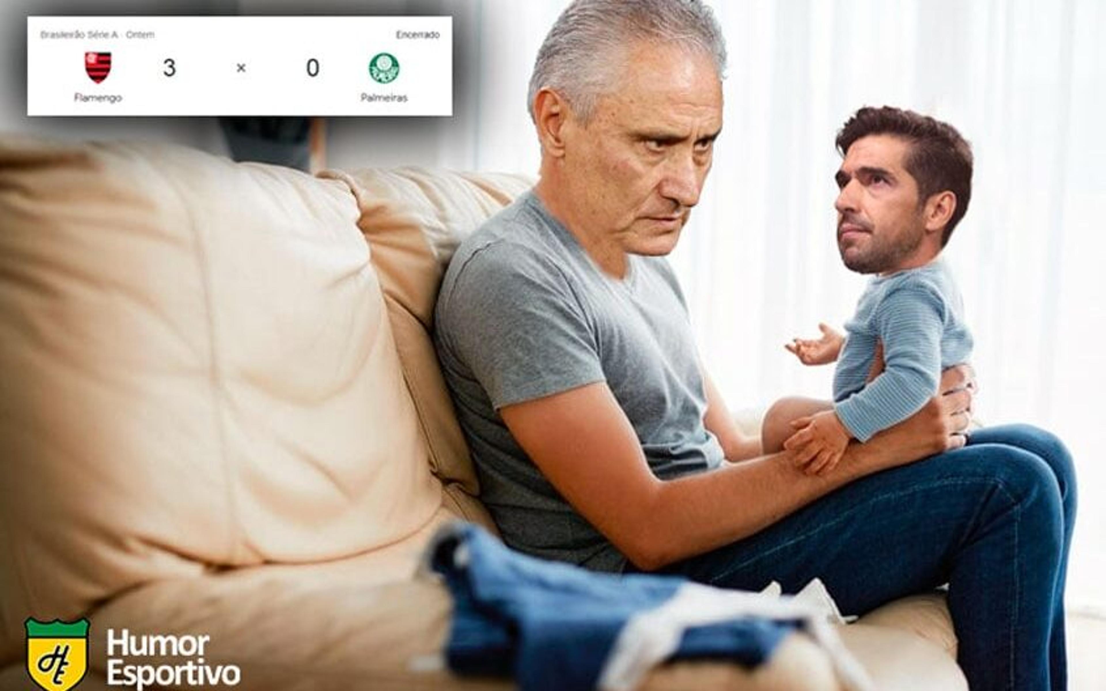 Zoeira entre rivais! Veja os melhores memes da vitória do Flamengo sobre o Palmeiras