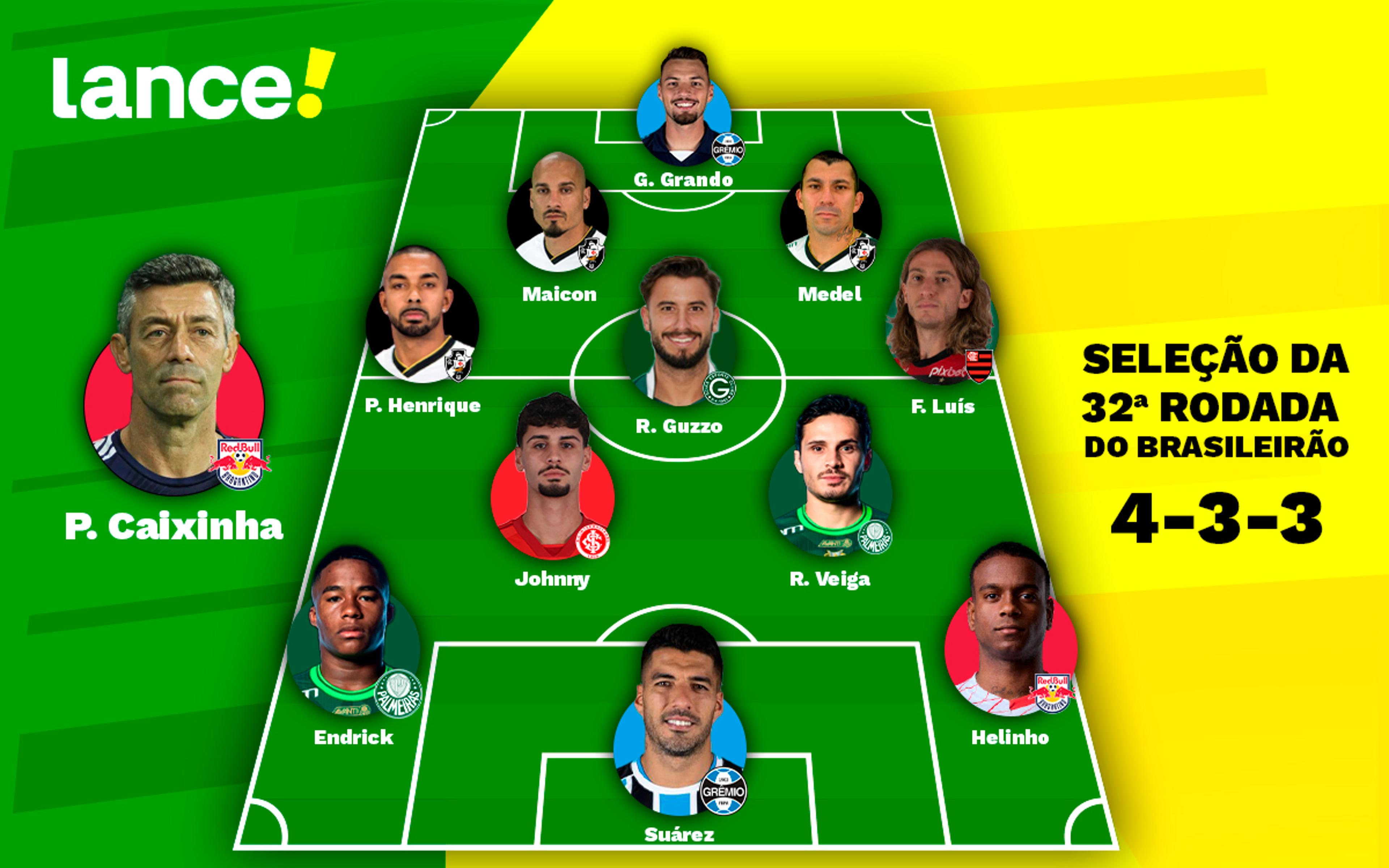 Seleção da 32ª rodada do Brasileirão 2023