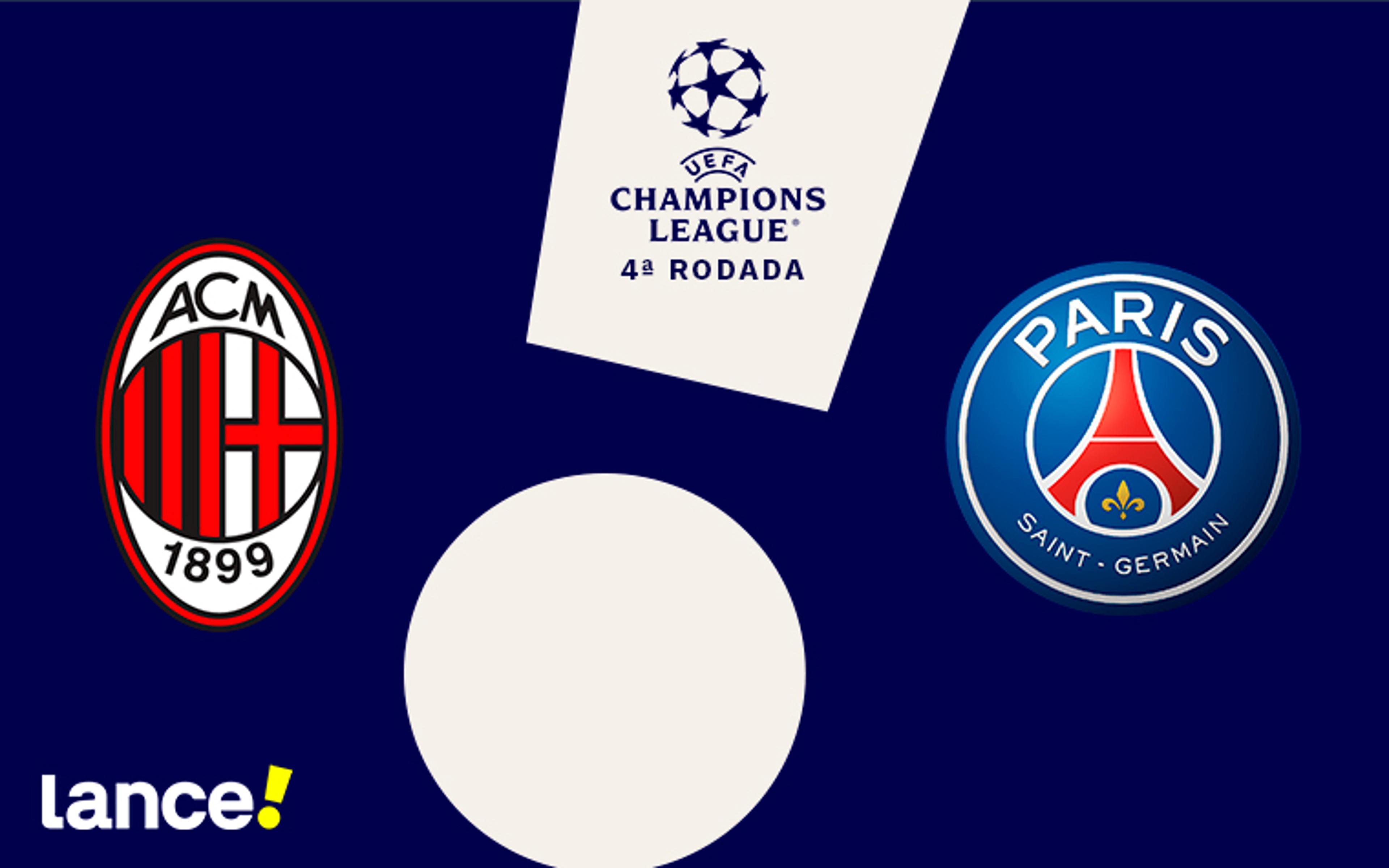 Milan x Paris Saint-Germain: onde assistir, horário e prováveis escalações da partida pela Champions League